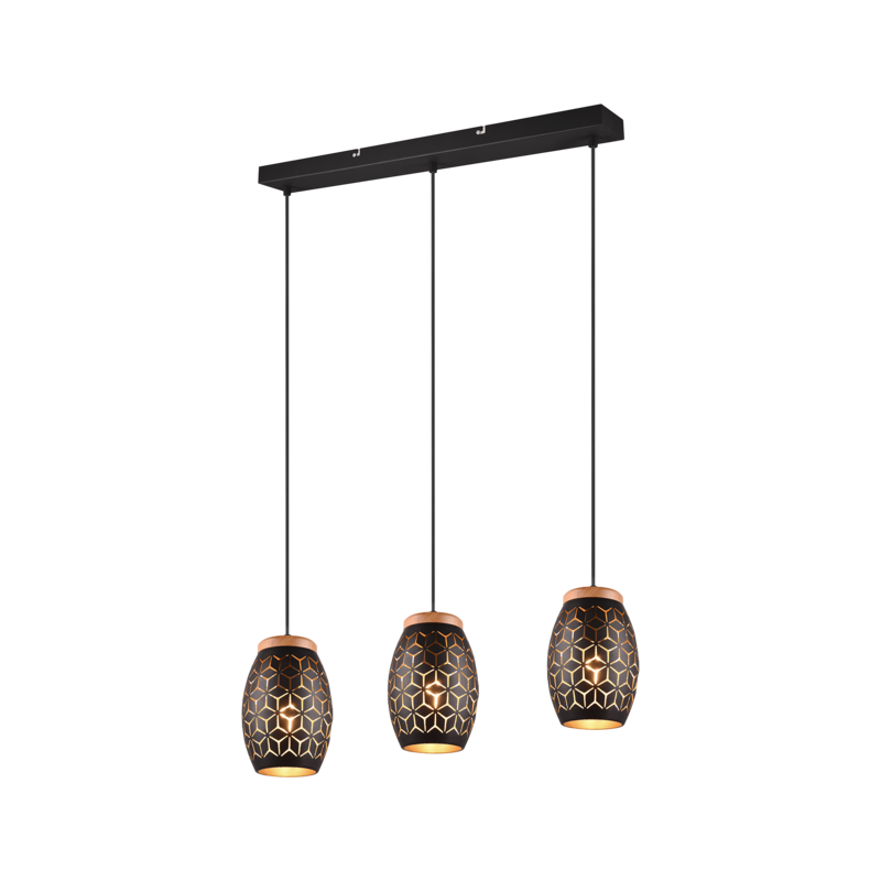 Pendelleuchte BIDAR Gold Schwarz Pendelleuchte BIDAR Gold Schwarz