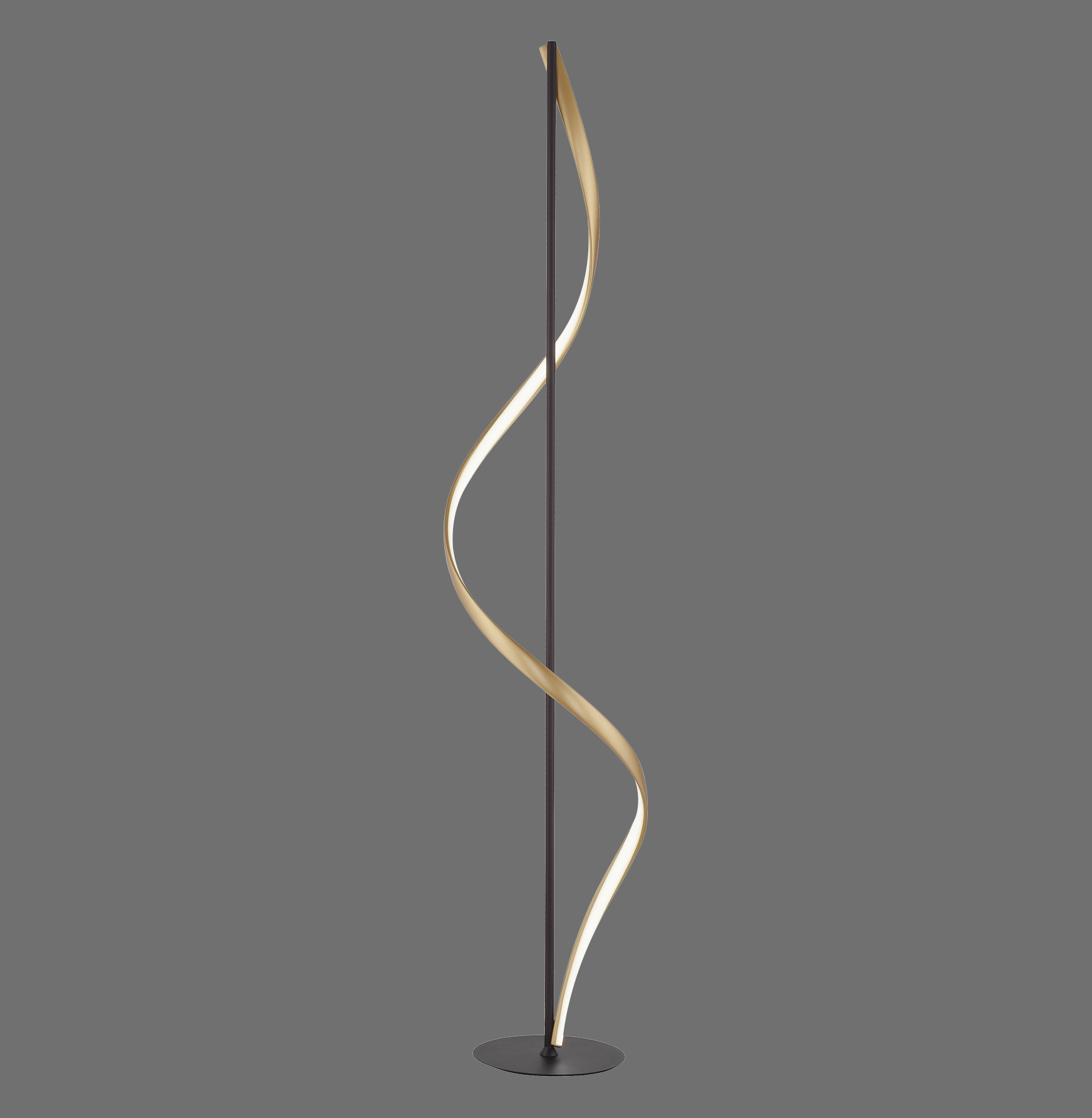 Stehleuchte Q-SWING Silber Anthrazit goldfarben Stehleuchte Q-SWING Silber Anthrazit goldfarben