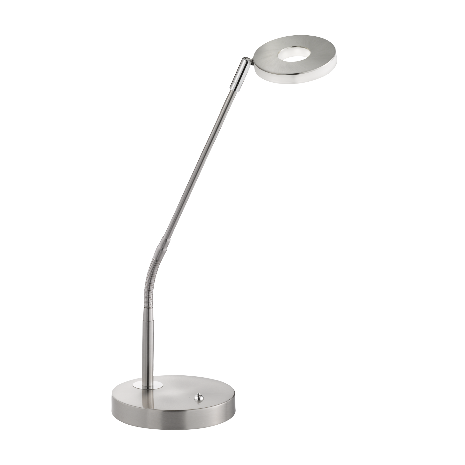 Tischleuchte Dent nickel