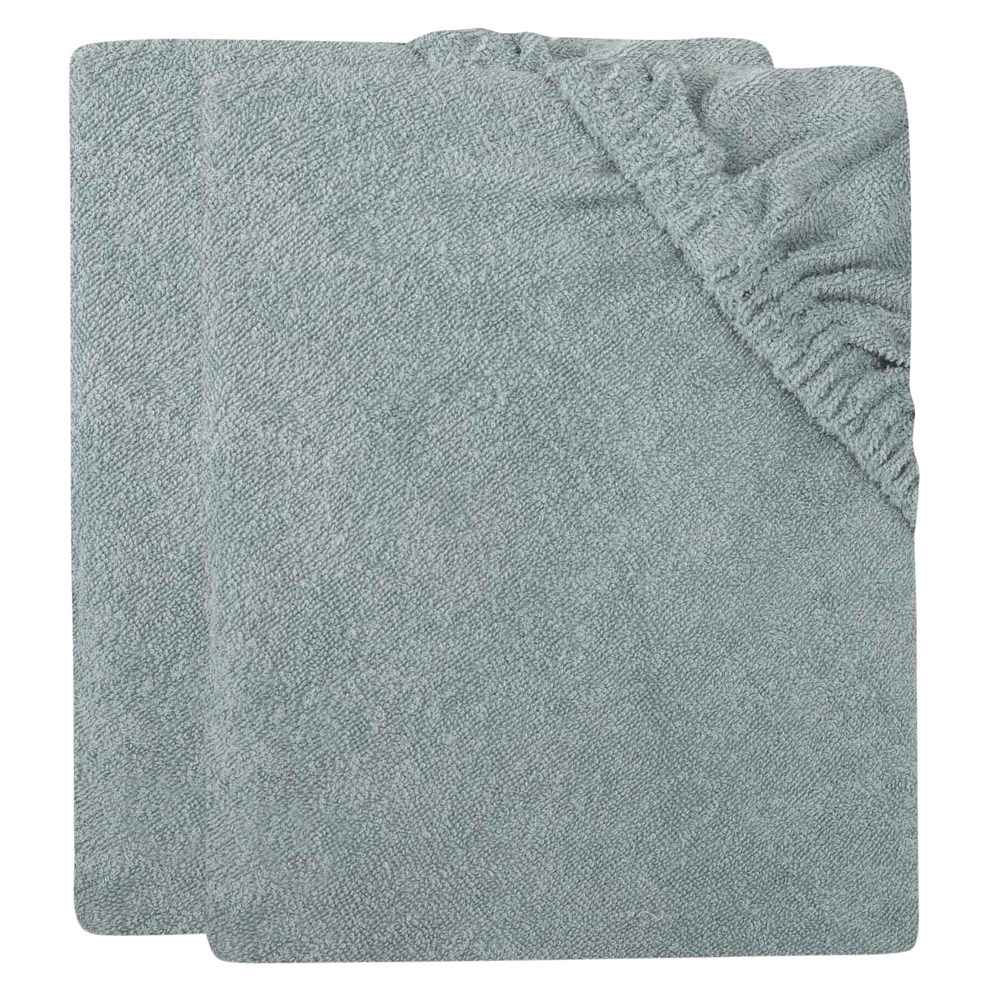 Wickelauflagenbezug Frottee 2-teilig Sea Green Wickelauflagenbezug Frottee 2-teilig Sea Green