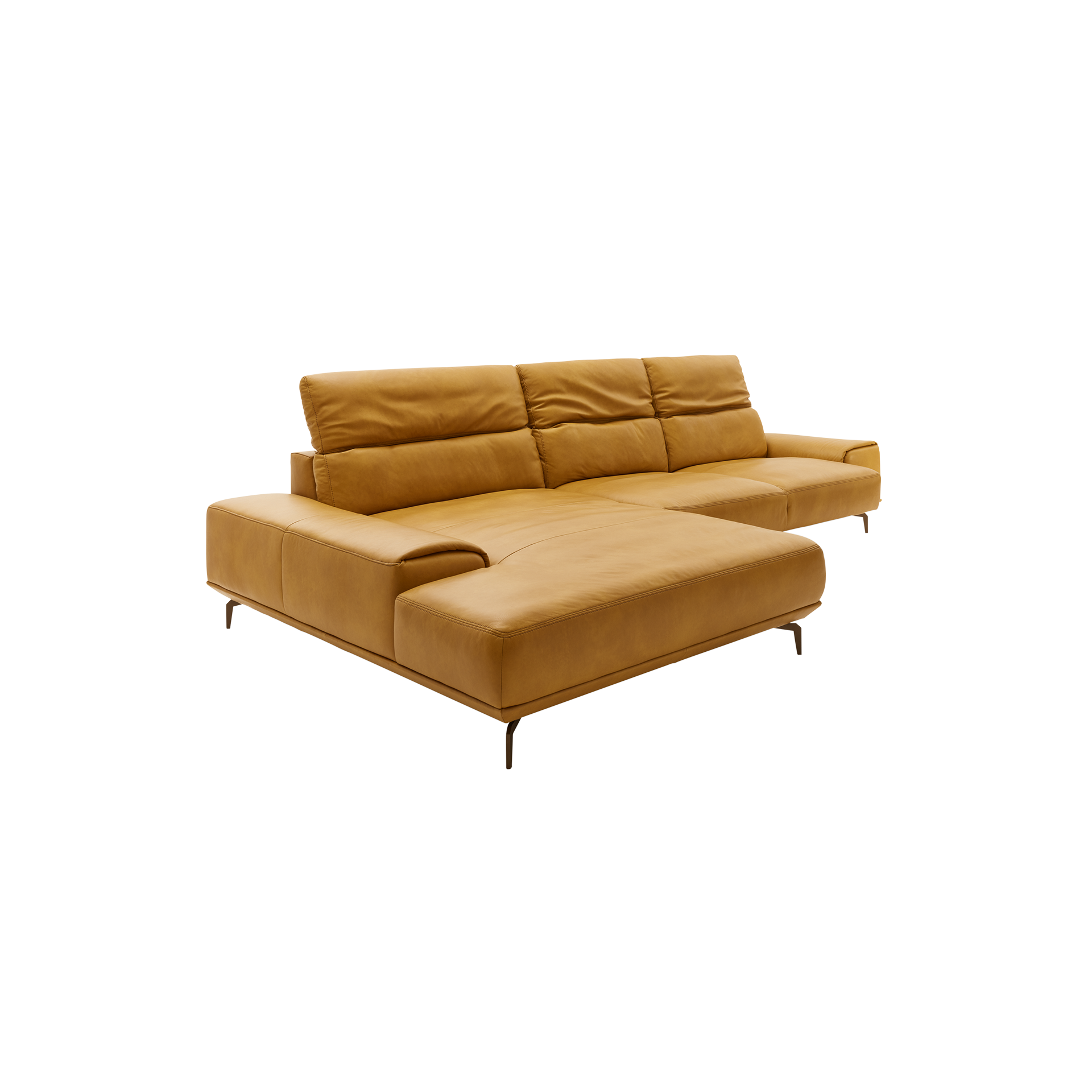 Musterring Ecksofa MR 2490 Braun Ottomane links Musterring Ecksofa MR 2490 Braun Ottomane links