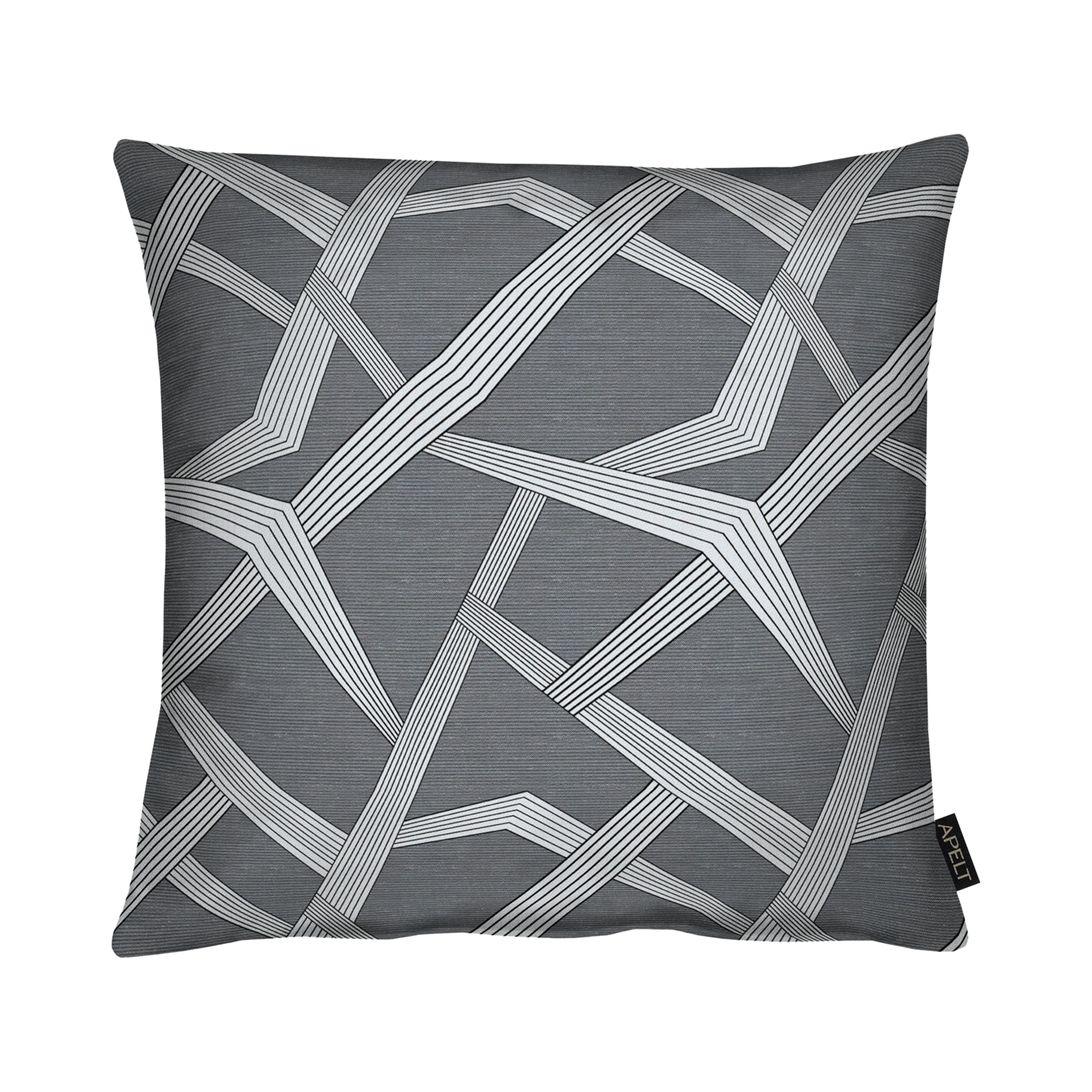 Kissen Domino Anthrazit 45x45cm Kissen Domino Anthrazit 45x45cm