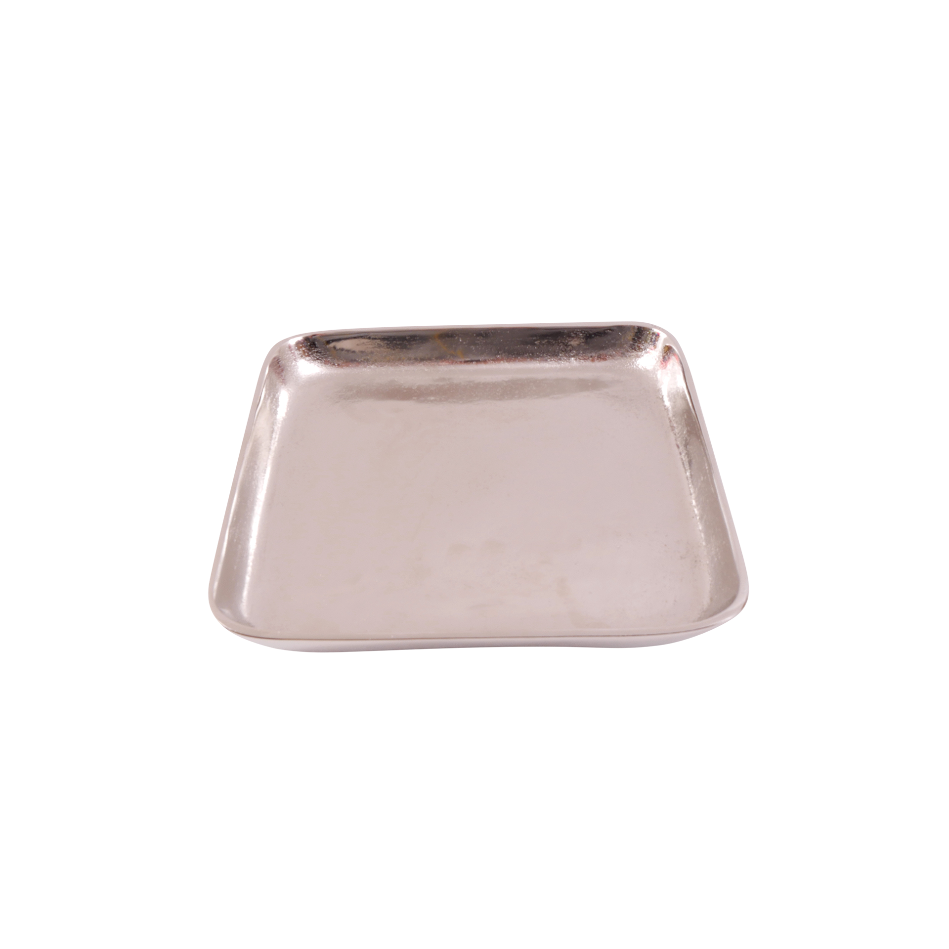 Tablett Dekoteller Silber