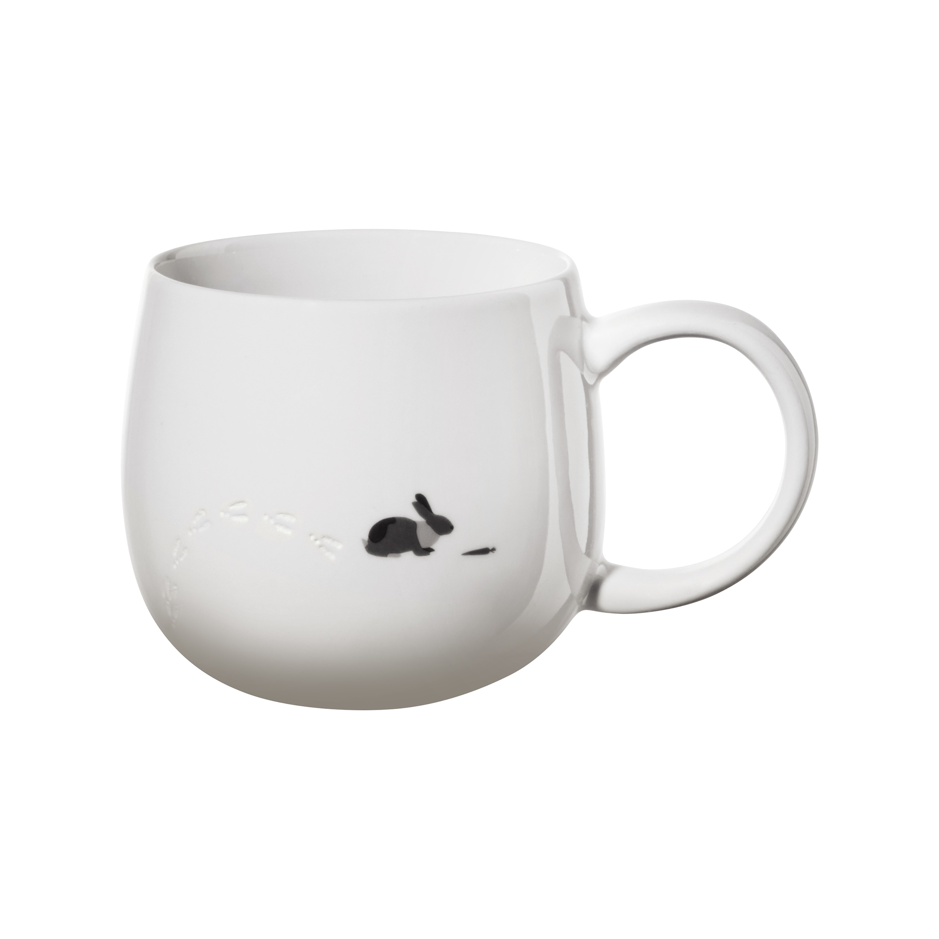 Kaffeebecher Magu Weiss glänzend