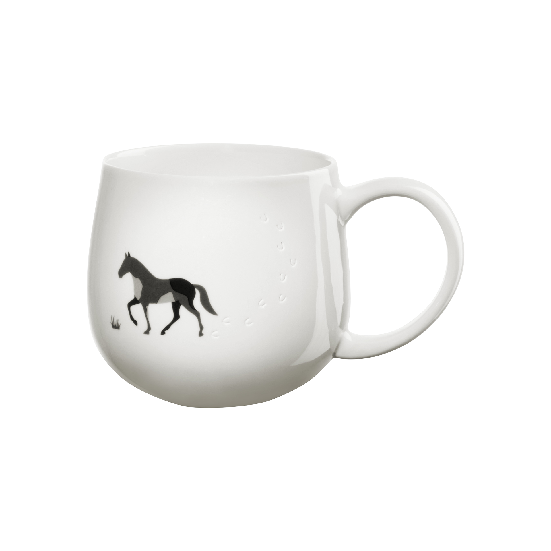 Kaffeebecher Magu Weiss glänzend Kaffeebecher Magu Weiss glänzend