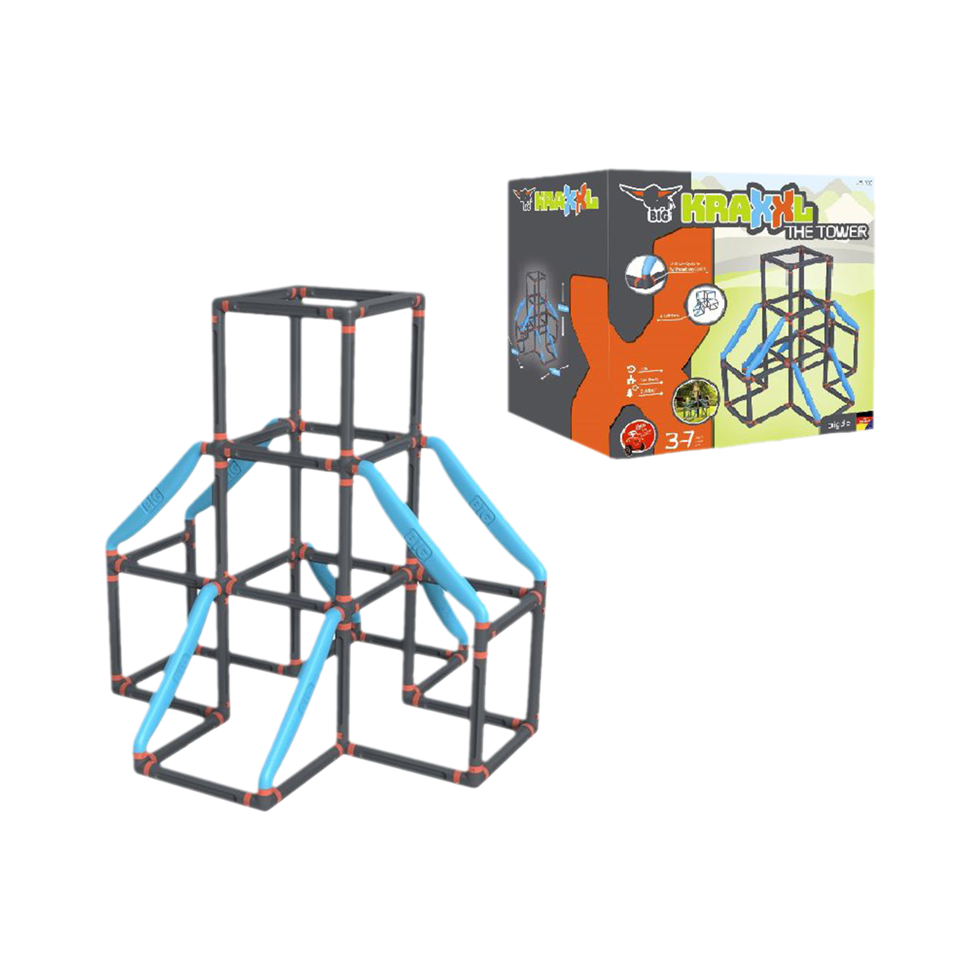 Spielturm BIG Kraxxl - The Tower Mehrfarbig Spielturm BIG Kraxxl - The Tower Mehrfarbig