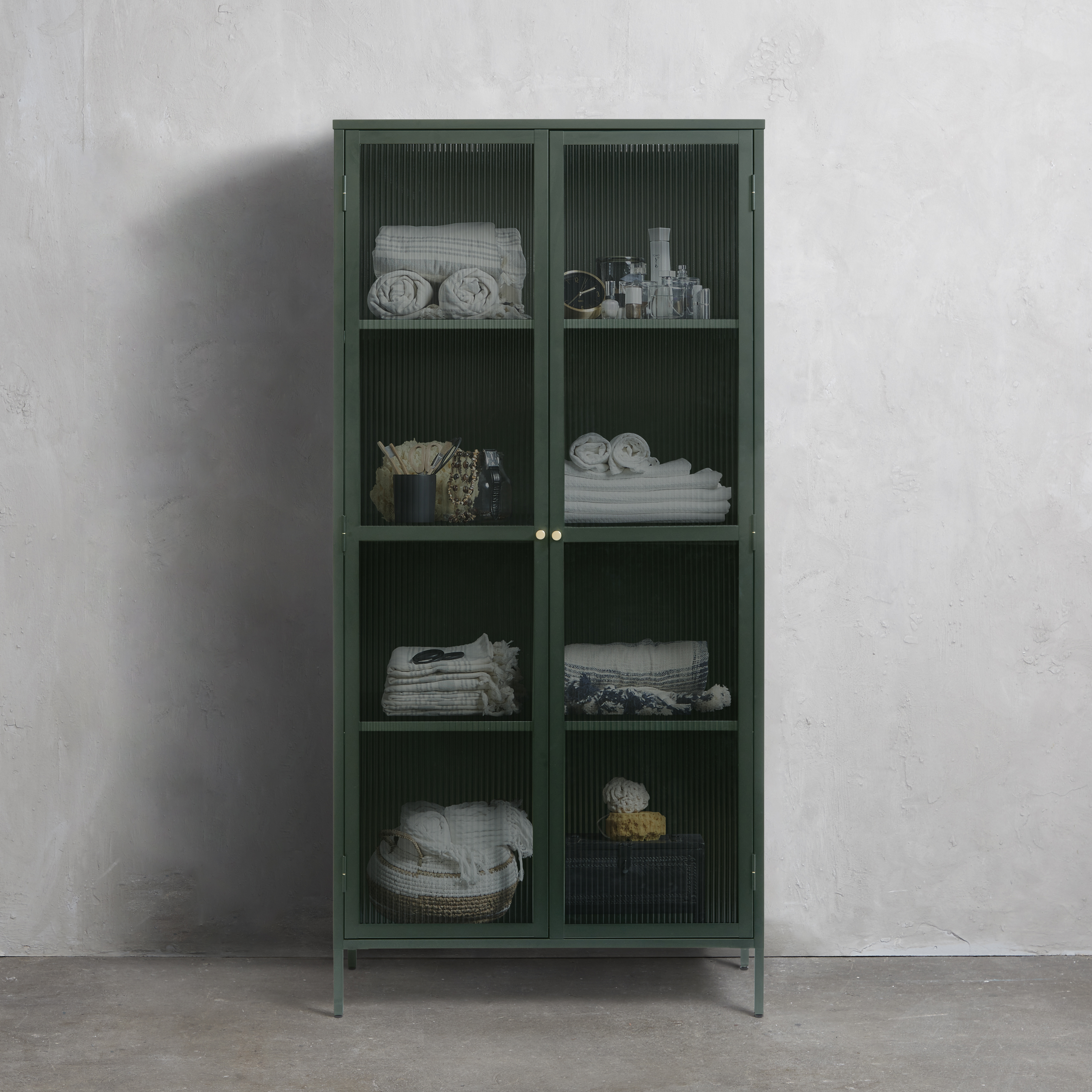 Vitrine Bruno Grün Vitrine Bruno Grün