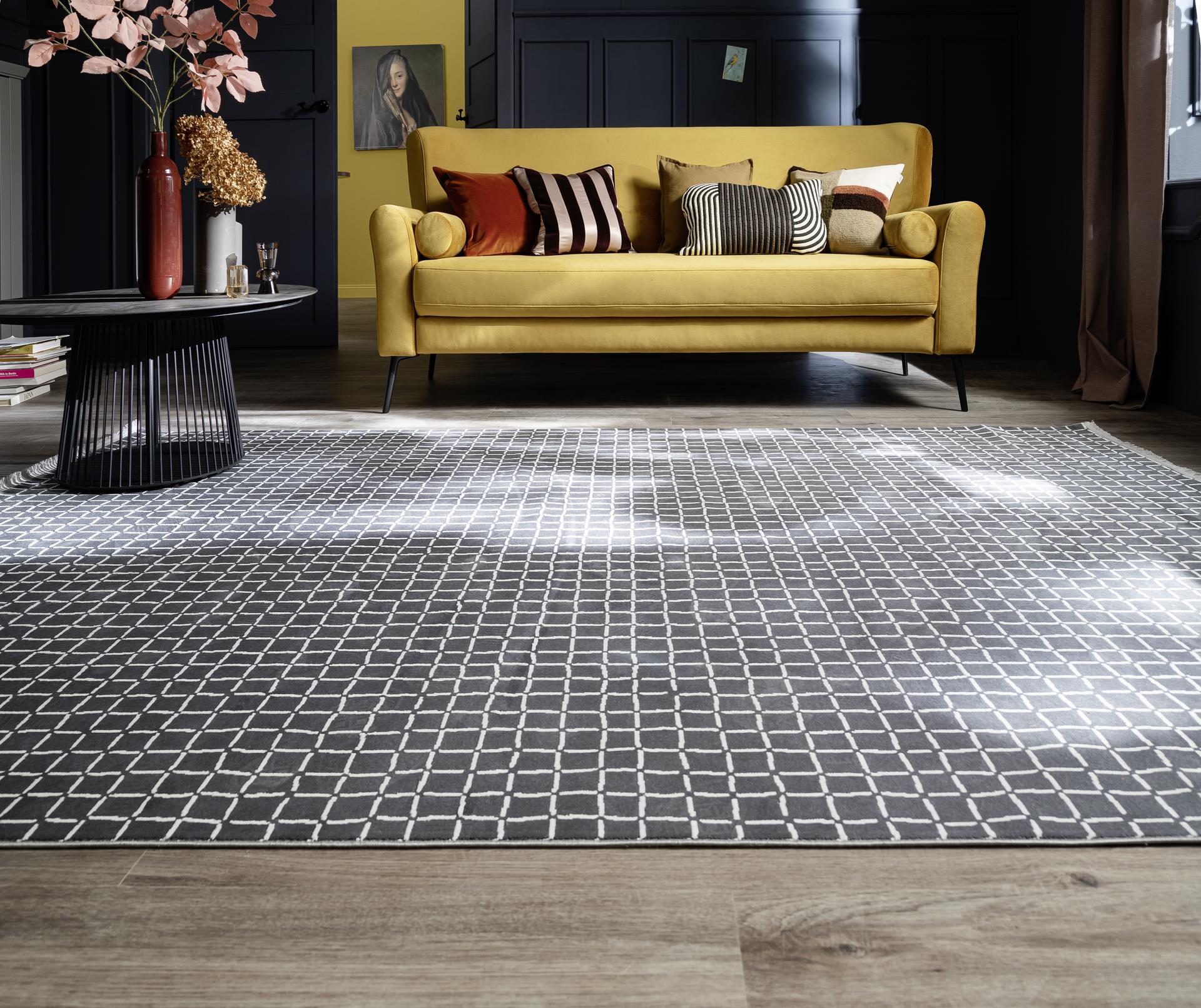 SCHÖNER WOHNEN-Kollektion Teppich Magic 80x150cm Anthrazit 221 SCHÖNER WOHNEN-Kollektion Teppich Magic 80x150cm Anthrazit 221