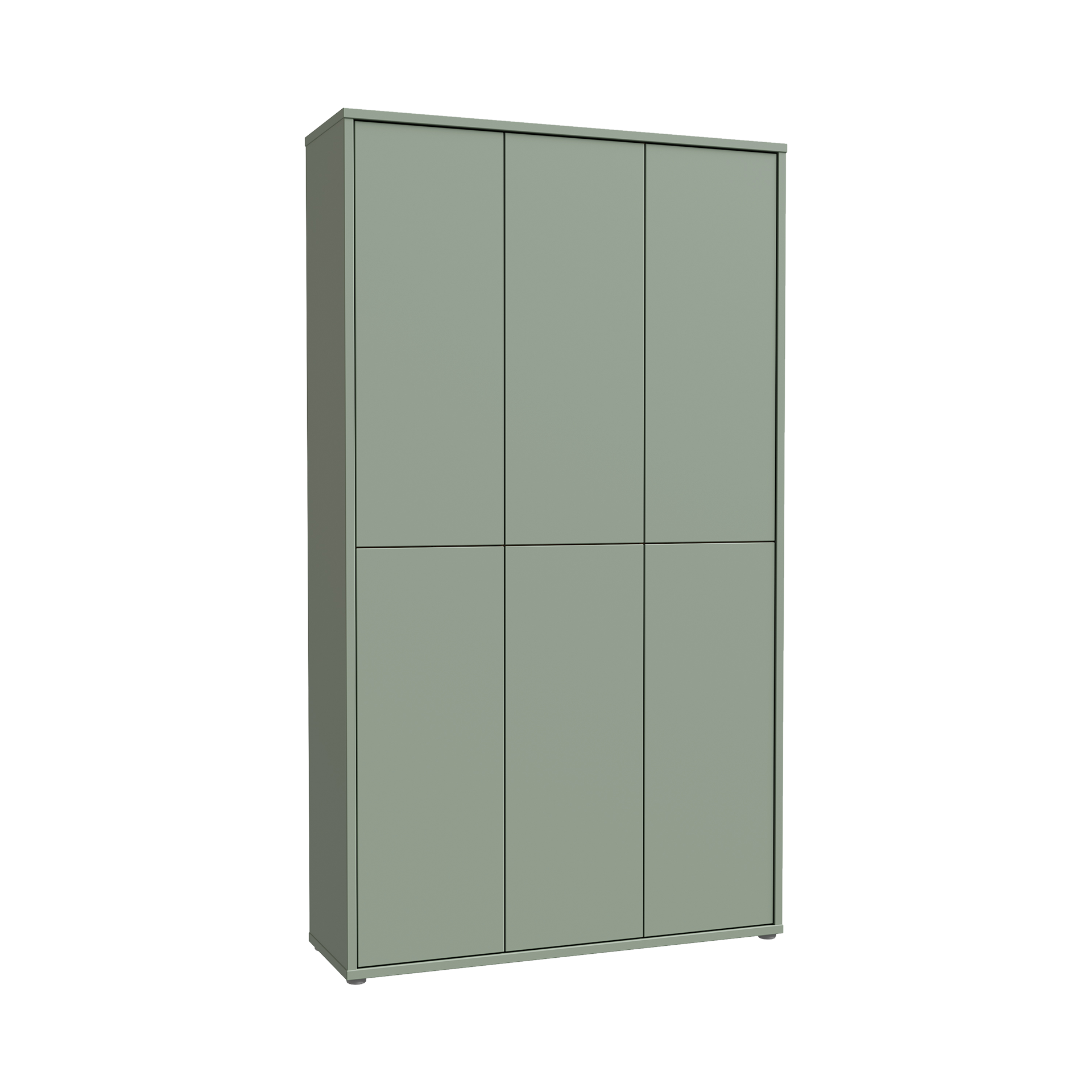 Schuhschrank Alisa 6-türig Grün Schuhschrank Alisa 6-türig Grün