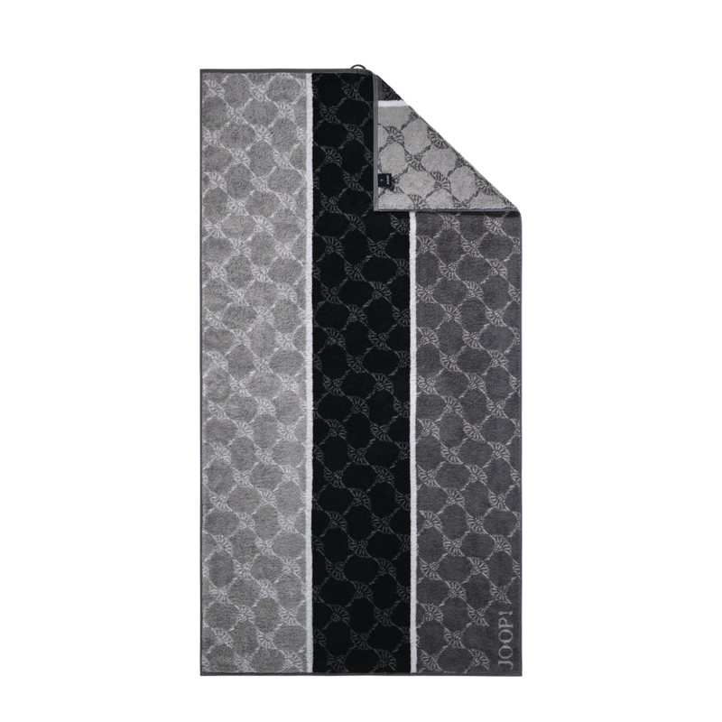 JOOP! Duschtuch Signature Schwarz 80x150cm JOOP! Duschtuch Signature Schwarz 80x150cm