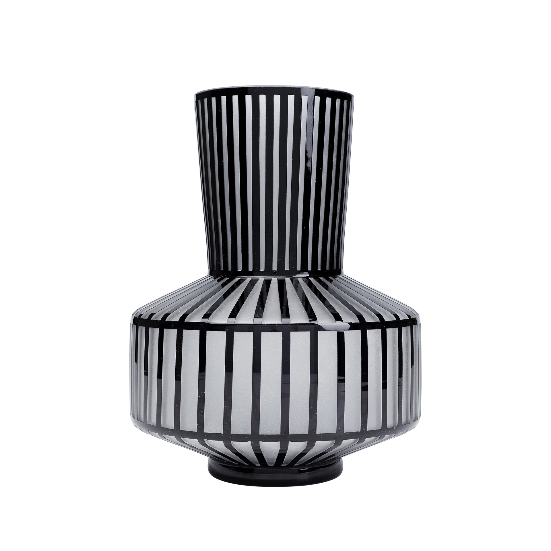 Kare Vase Roulette Belly Schwarz Kare Vase Roulette Belly Schwarz