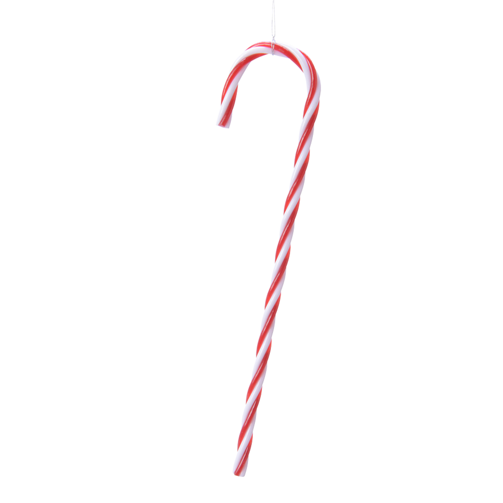 Dekohänger Zuckerstange Rot-Weiß