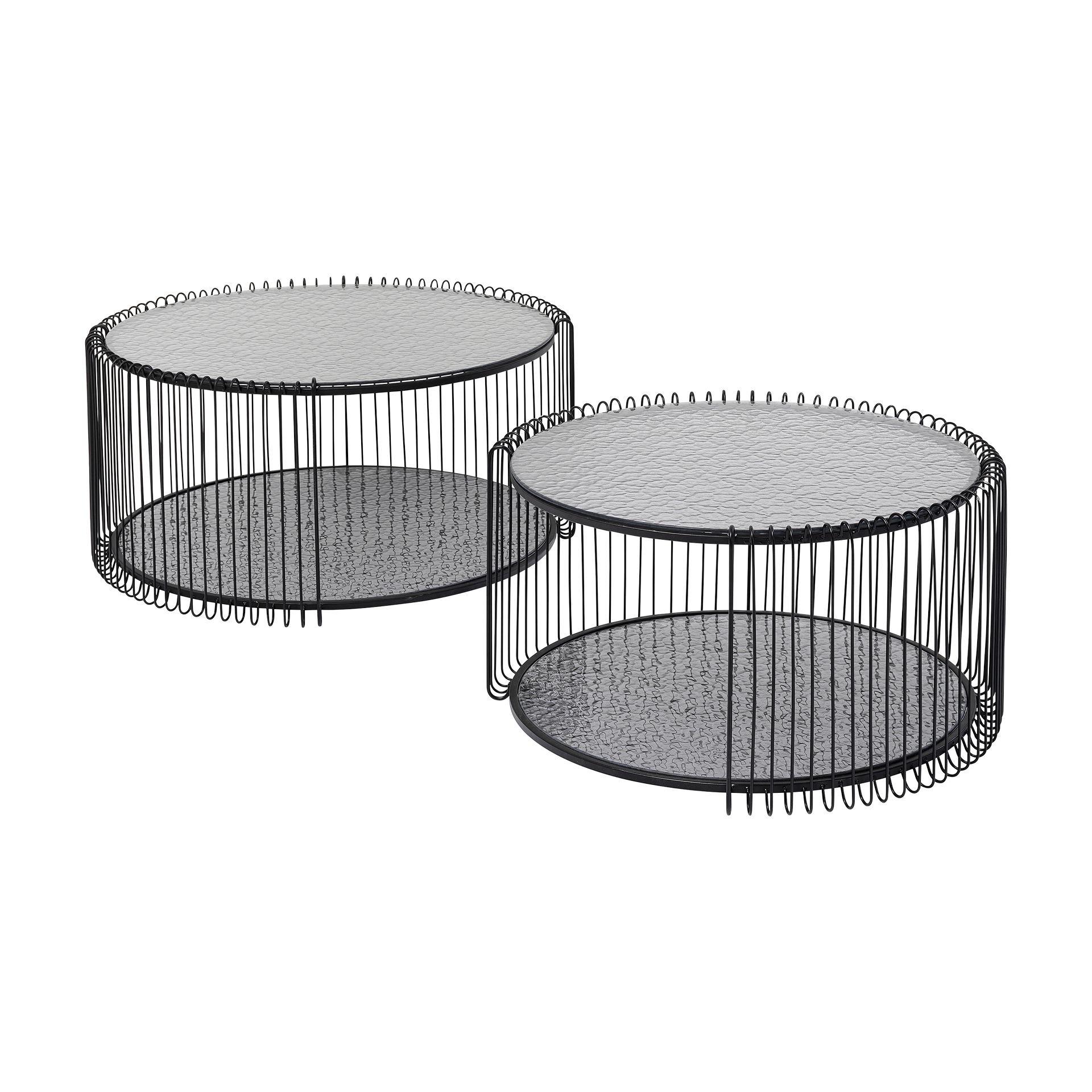 Kare Couchtisch WIRE Schwarz