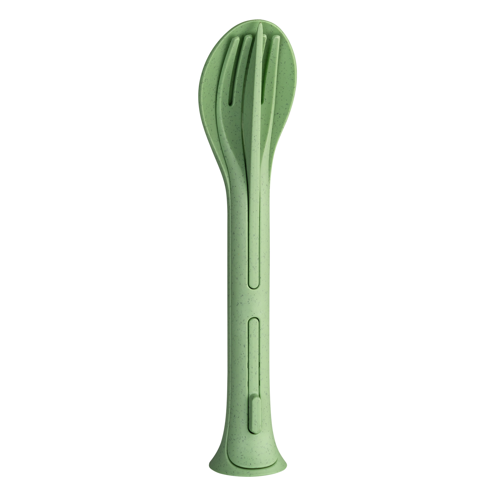 Besteck-Set KLIKK nature leaf green Besteck-Set KLIKK nature leaf green