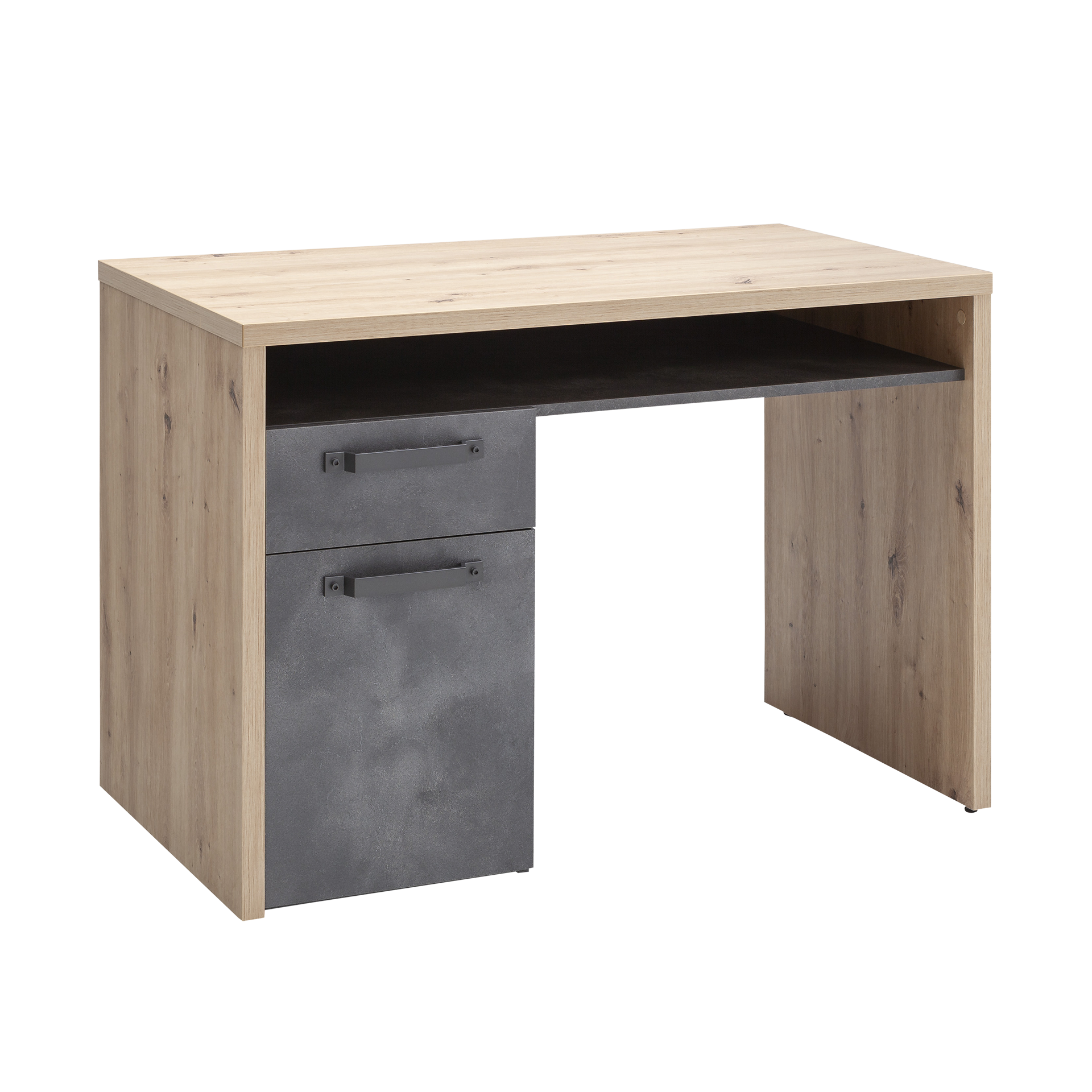 Schreibtisch Lunaris Front Stein Tadao Korpus Artisan Eiche Nachbildung Schreibtisch Lunaris Front Stein Tadao Korpus Artisan Eiche Nachbildung