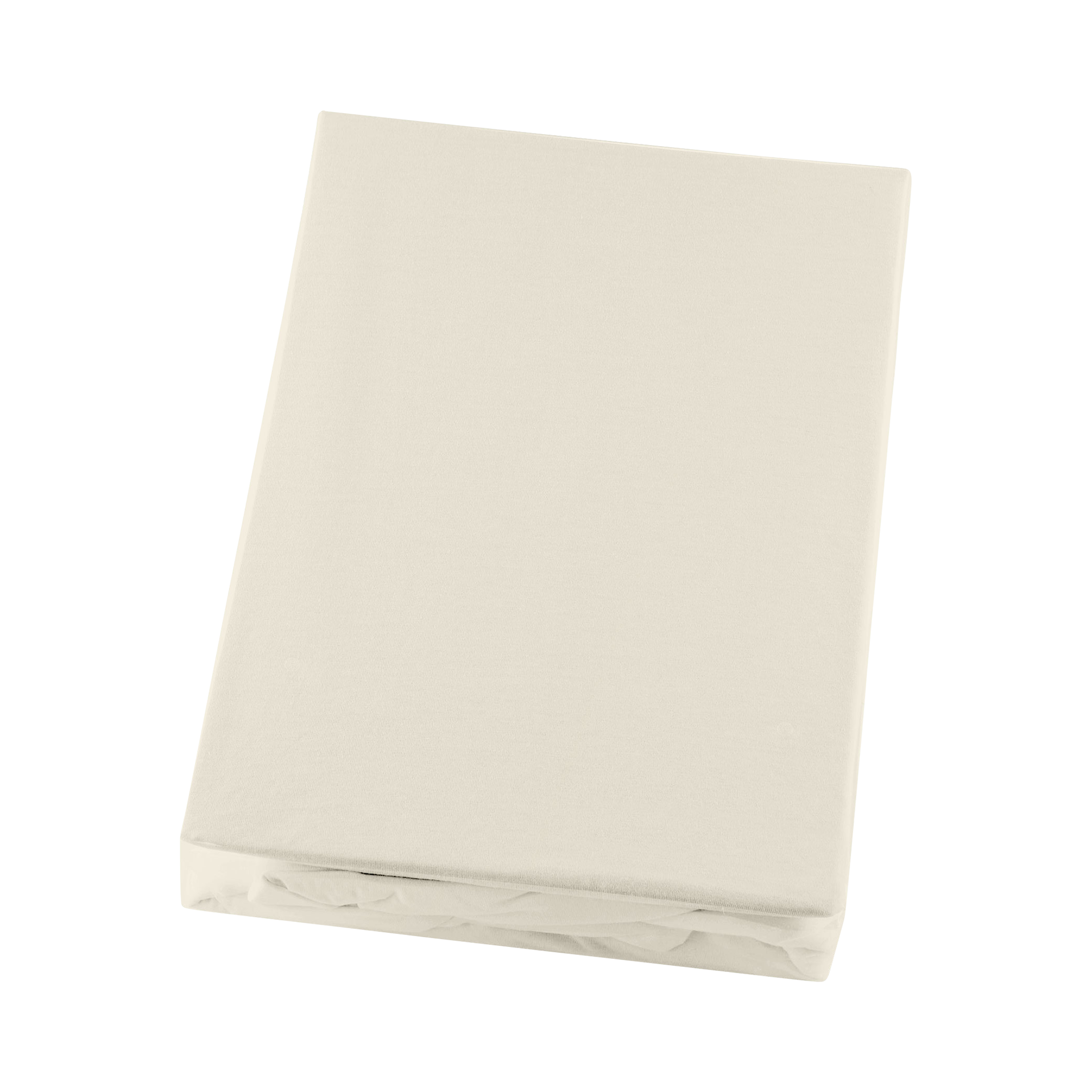 Spannbetttuch 90-100x190-200cm Ecru