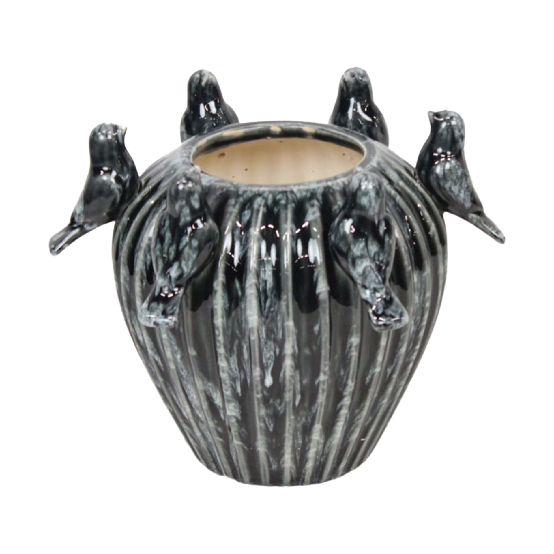 Vase Vogel Schwarz Vase Vogel Schwarz