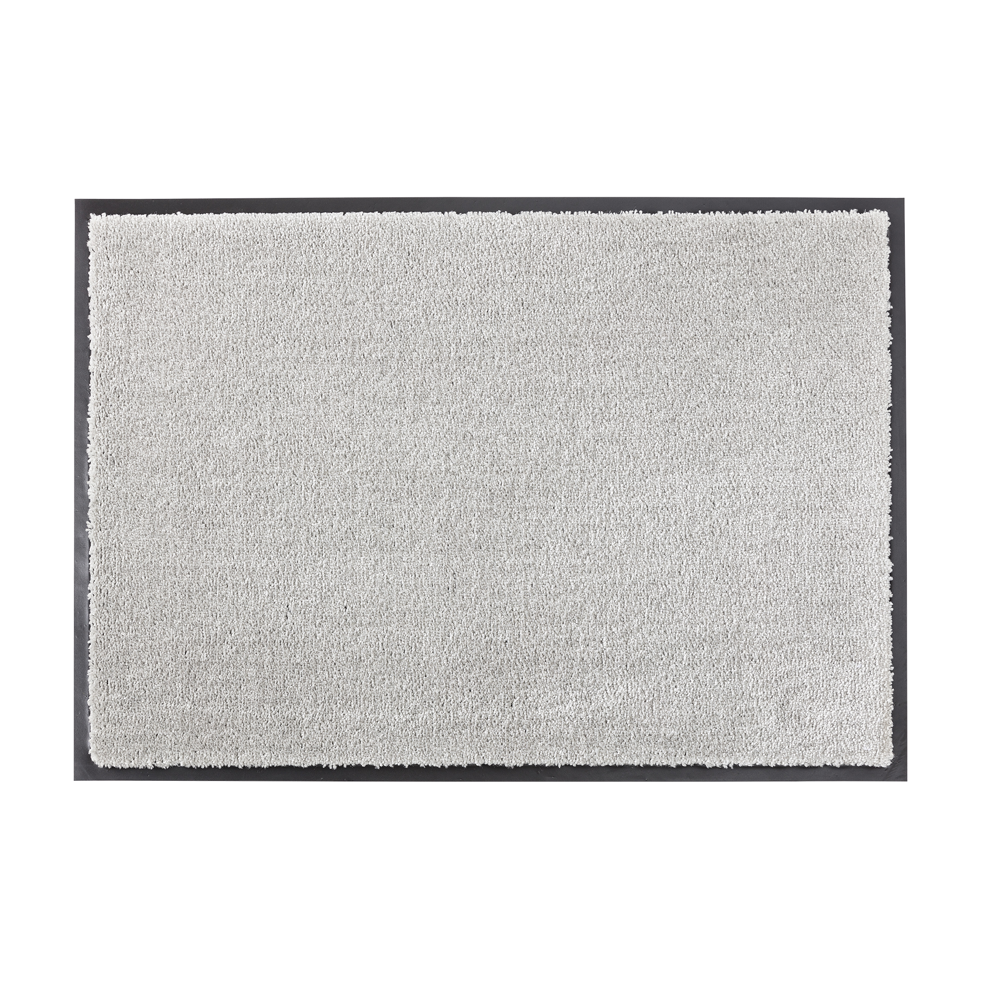 SCHÖNER WOHNEN-Kollektion Fußmatte Miami 50x70 Grau uni SCHÖNER WOHNEN-Kollektion Fußmatte Miami 50x70 Grau uni