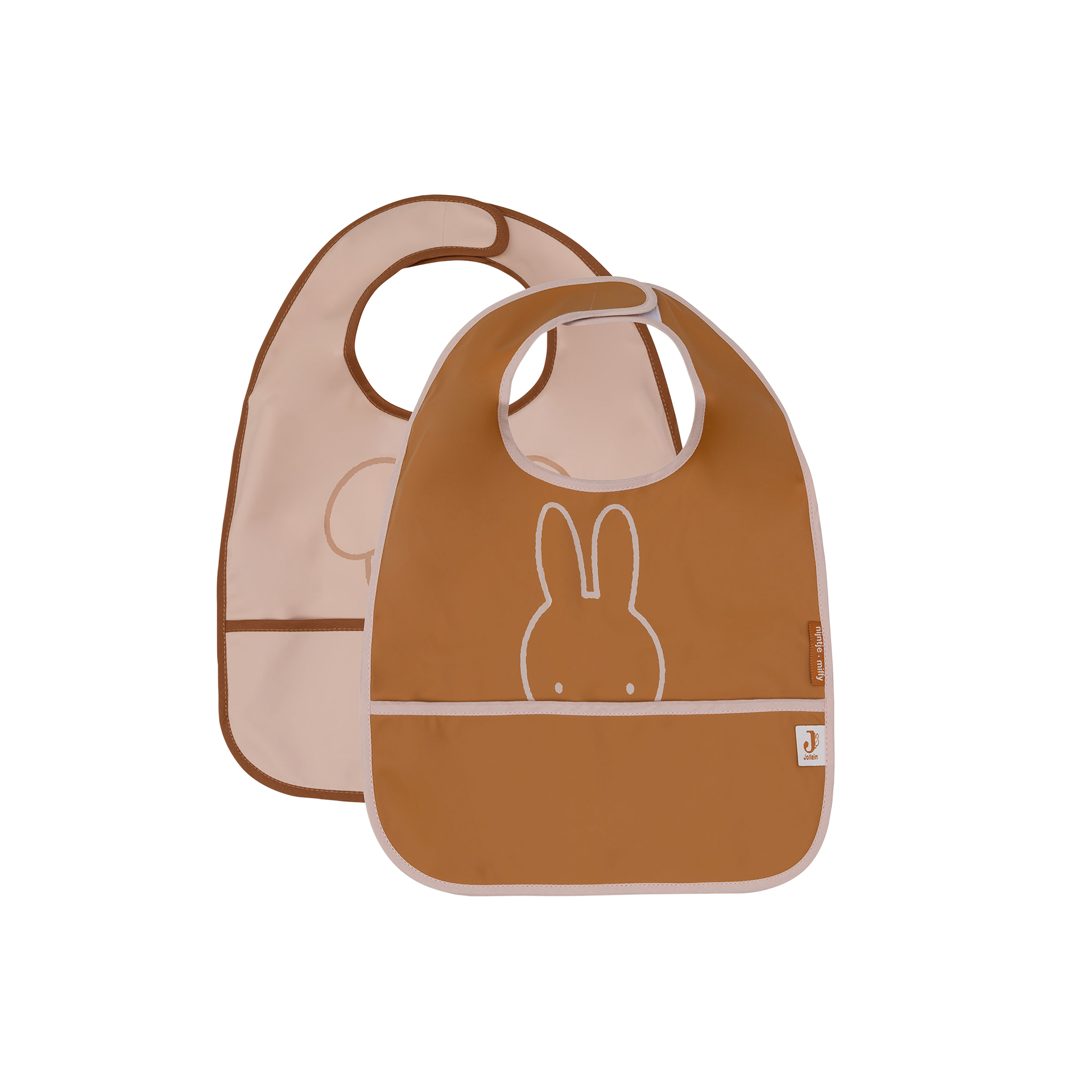 Lätzchen wasserdicht Miffy Peekaboo 2 Stück 2-teilig Rosa