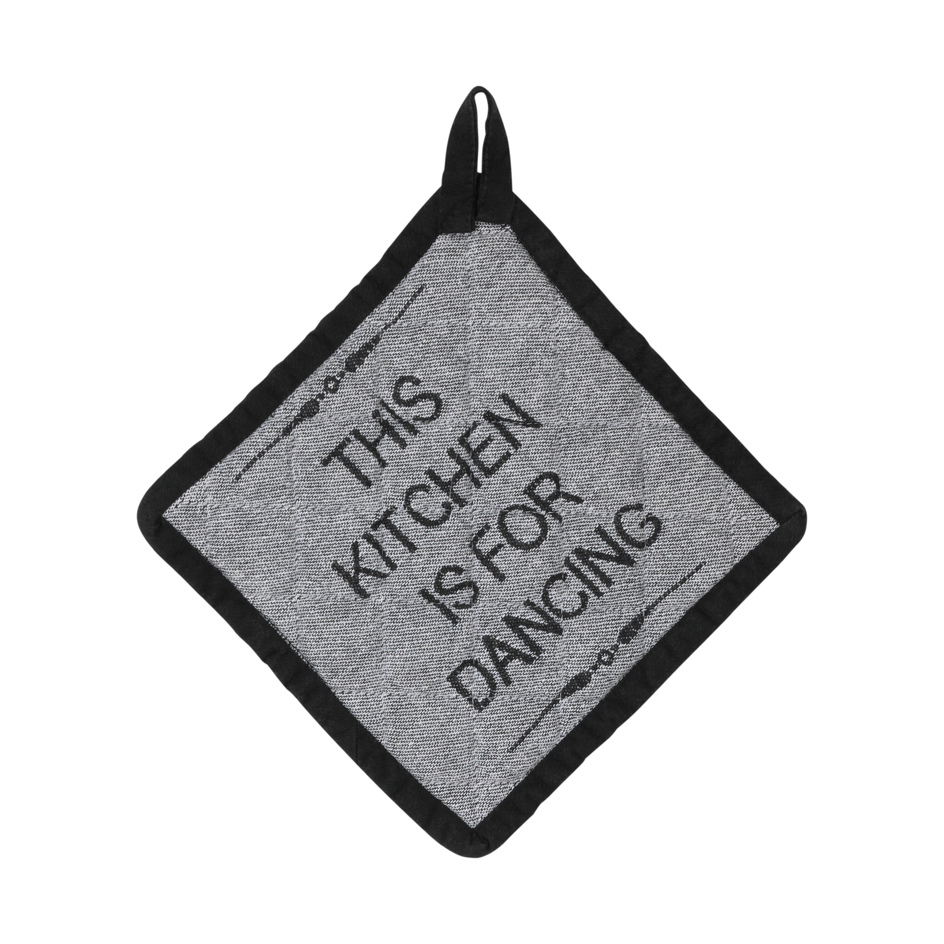 Topflappen Gianna Anthrazit 20x20 Topflappen Gianna Anthrazit 20x20