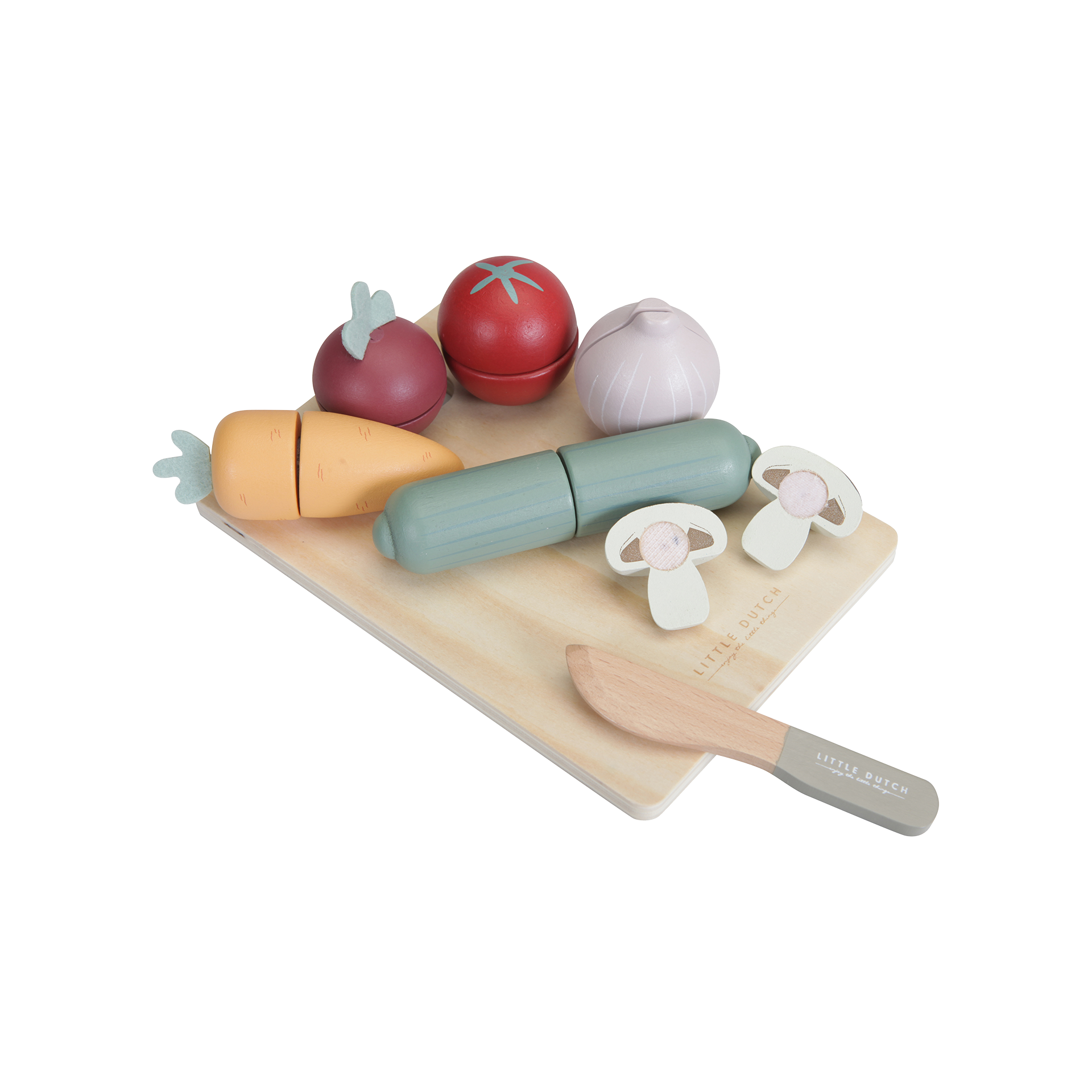 Holzspielzeug Little Dutch Gemüse zum schneiden Holzspielzeug Little Dutch Gemüse zum schneiden