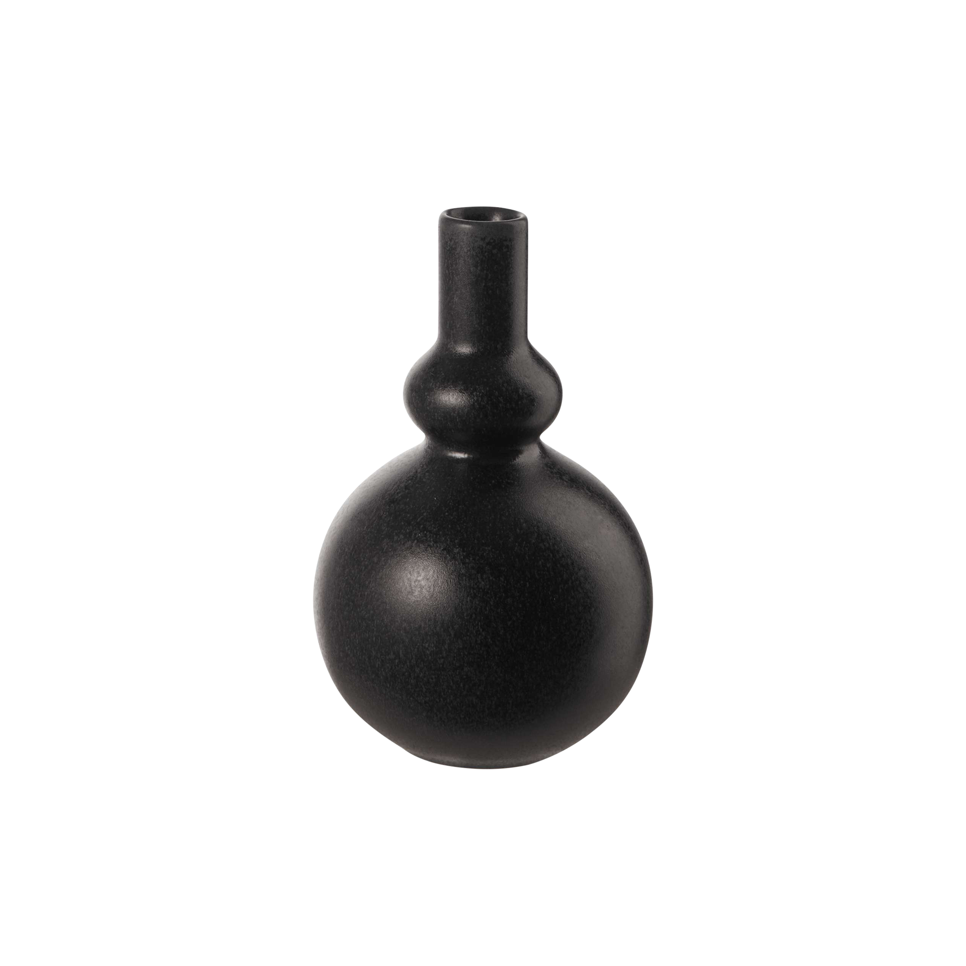 Vase Como schwarz matt Vase Como schwarz matt
