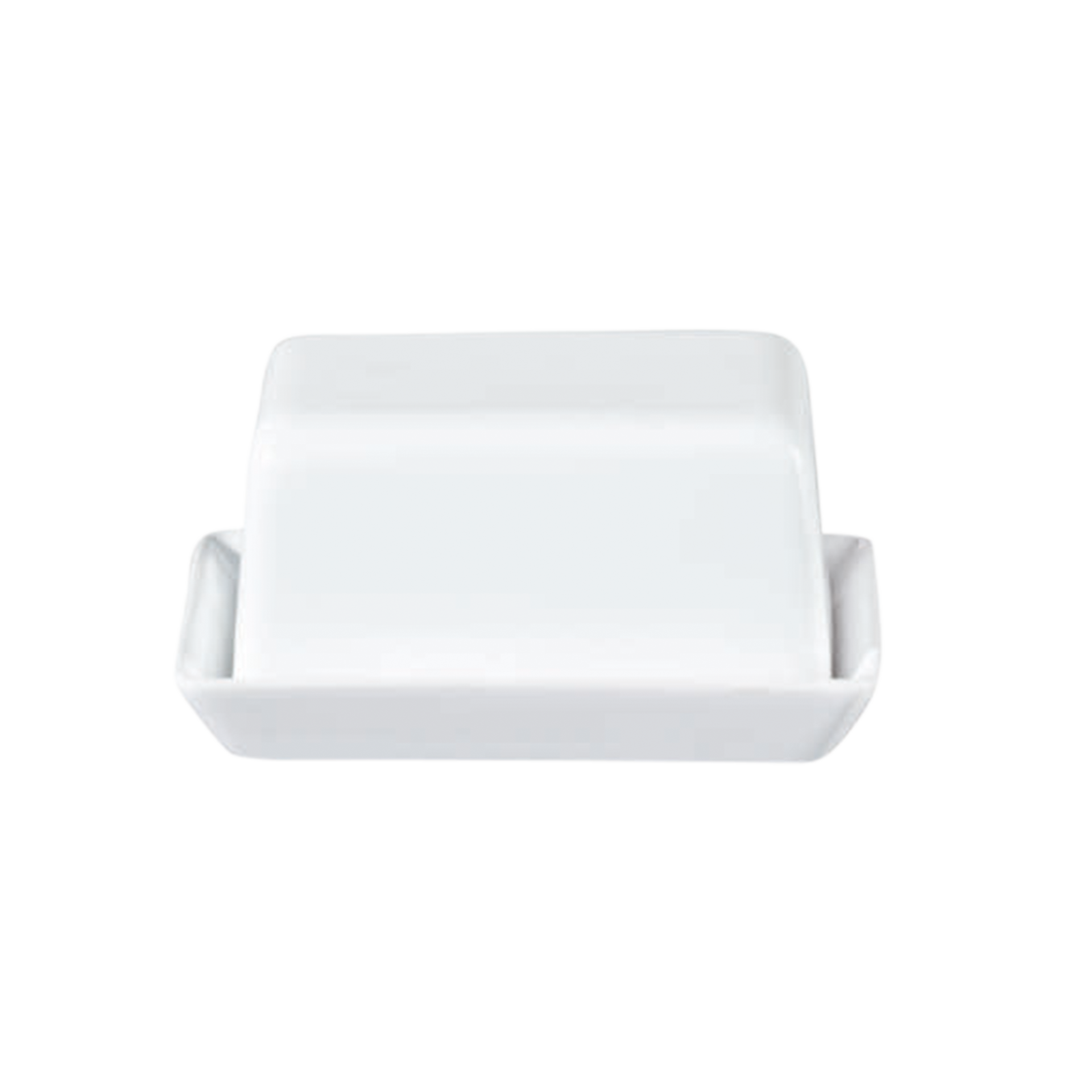 Butterdose Grande Weiß Glänzend Butterdose Grande Weiß Glänzend