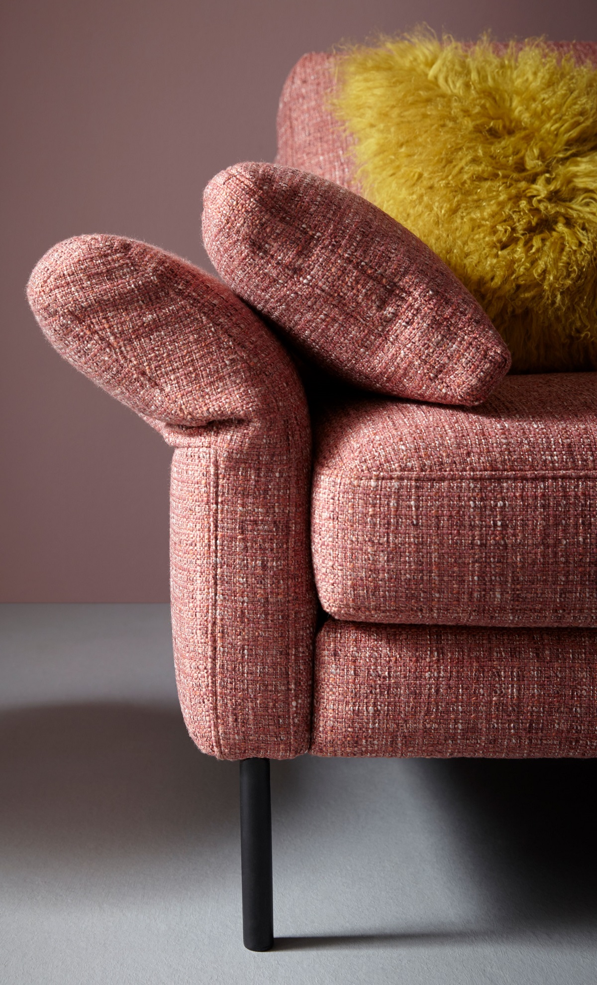 Contur Ecksofa Enna Bezug Stoff Rosa Contur Ecksofa Enna Bezug Stoff Rosa
