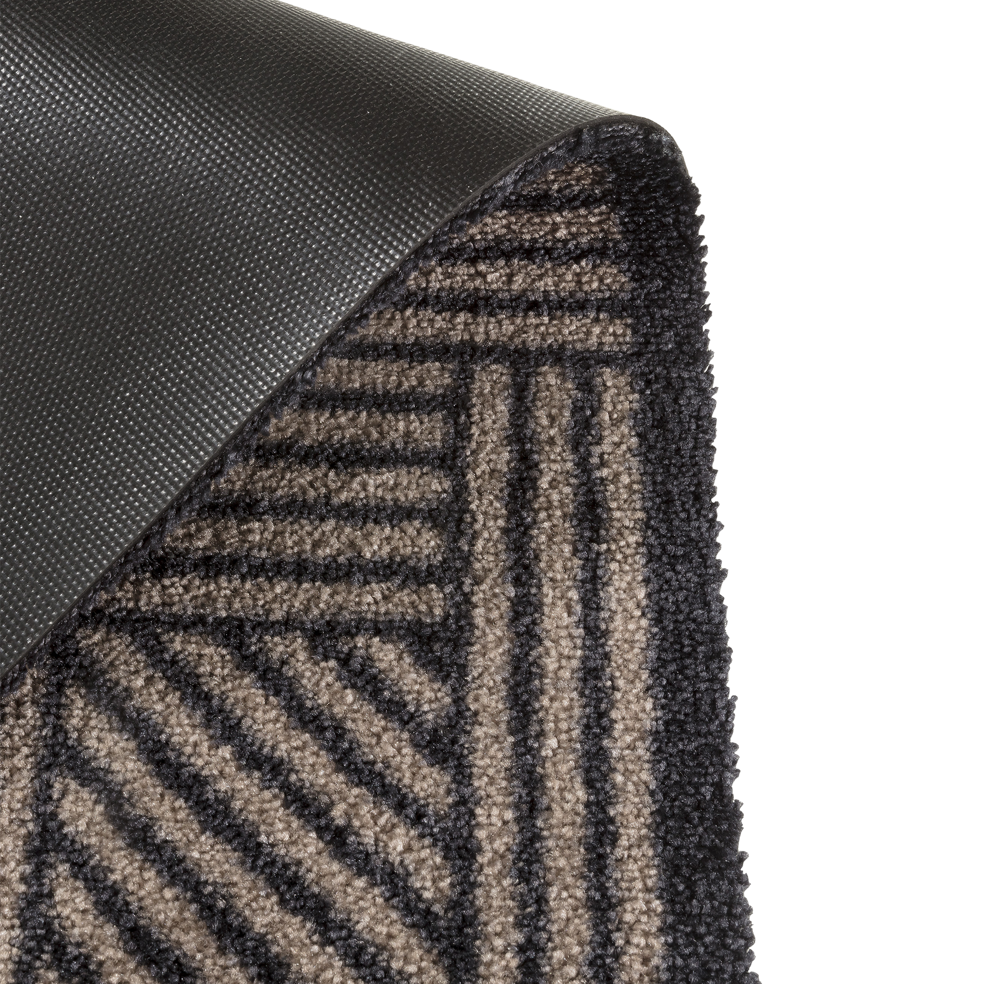 SCHÖNER WOHNEN-Kollektion Fußmatte Manhattan 67x100 Gitter Beige-Anthrazit SCHÖNER WOHNEN-Kollektion Fußmatte Manhattan 67x100 Gitter Beige-Anthrazit