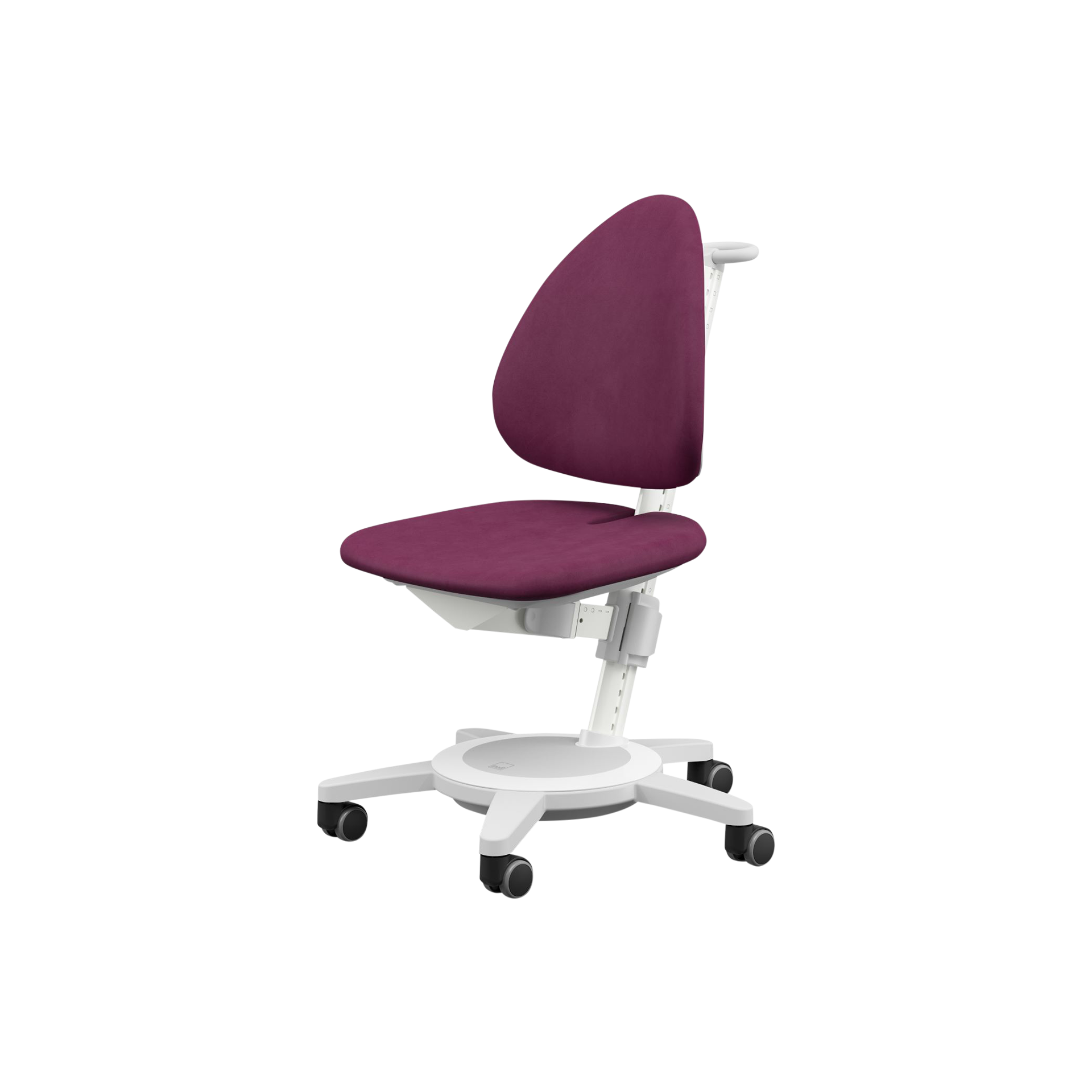 Schreibtischstuhl Maximo Bezug Pink Gestell Schneeweiß Schreibtischstuhl Maximo Bezug Pink Gestell Schneeweiß