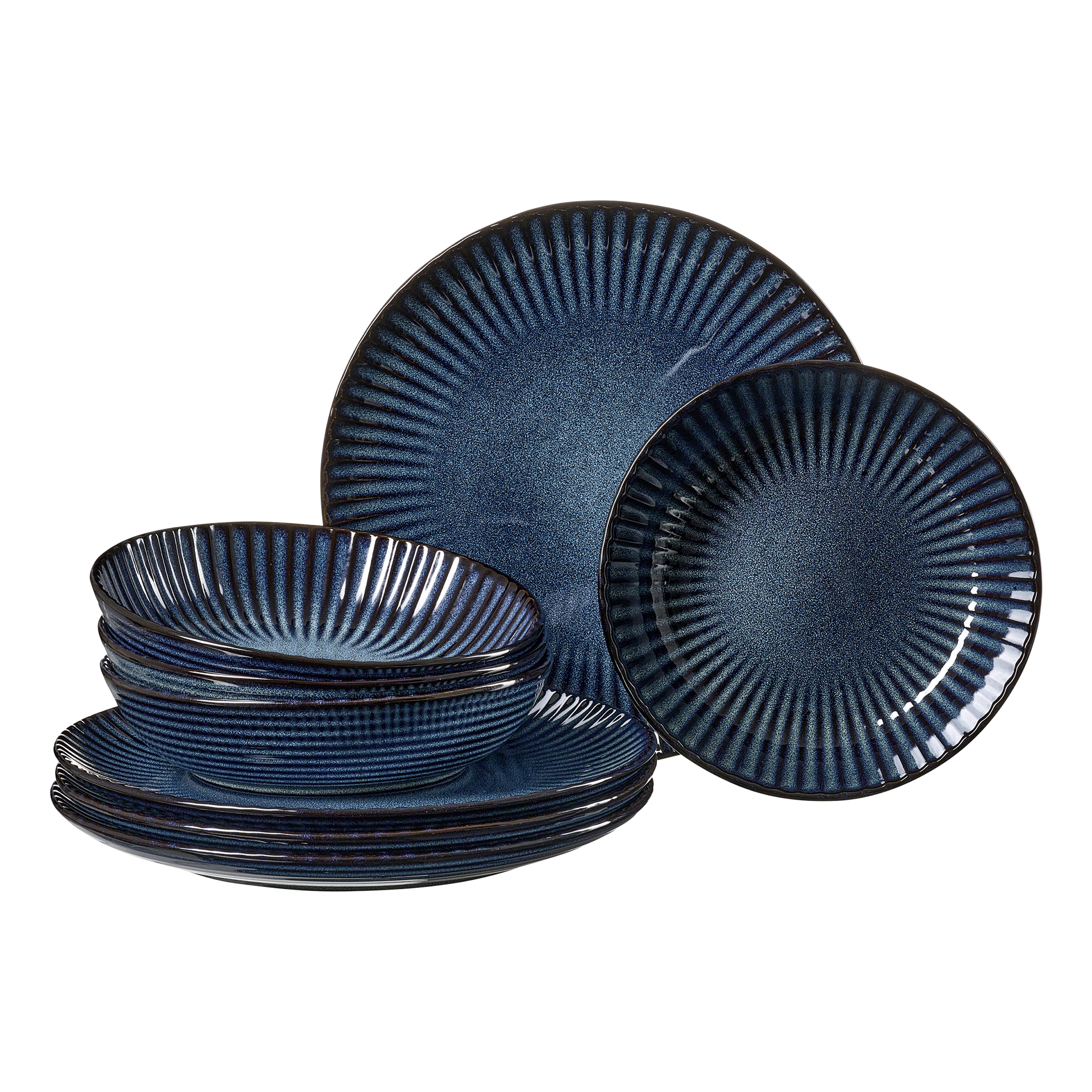 Tafelservice Milla 8-teilig blau Tafelservice Milla 8-teilig blau