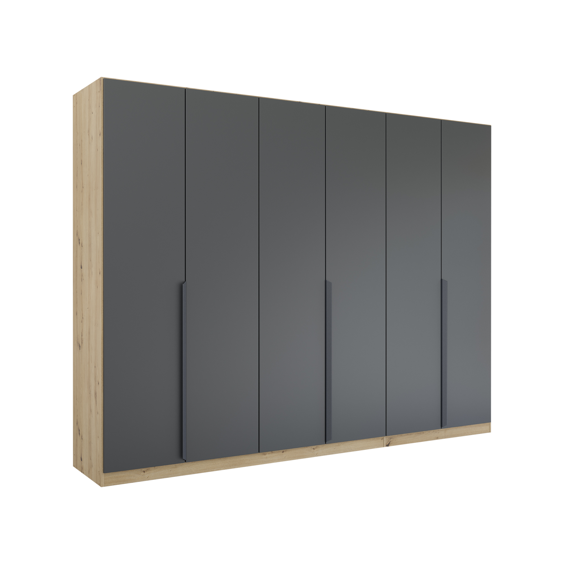 Drehtürenschrank Wildwest 6-türig Grau 54*271*210 Drehtürenschrank Wildwest 6-türig Grau 54*271*210