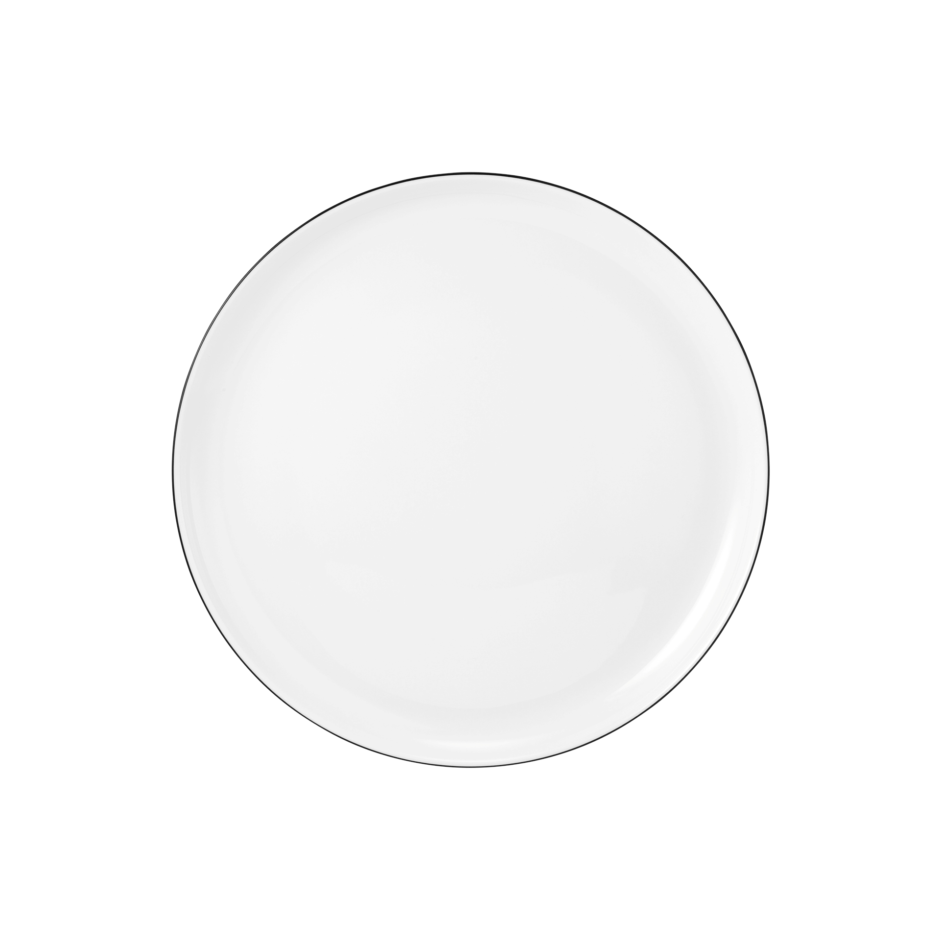 Speiseteller Lido Black Line Schwarz Speiseteller Lido Black Line Schwarz