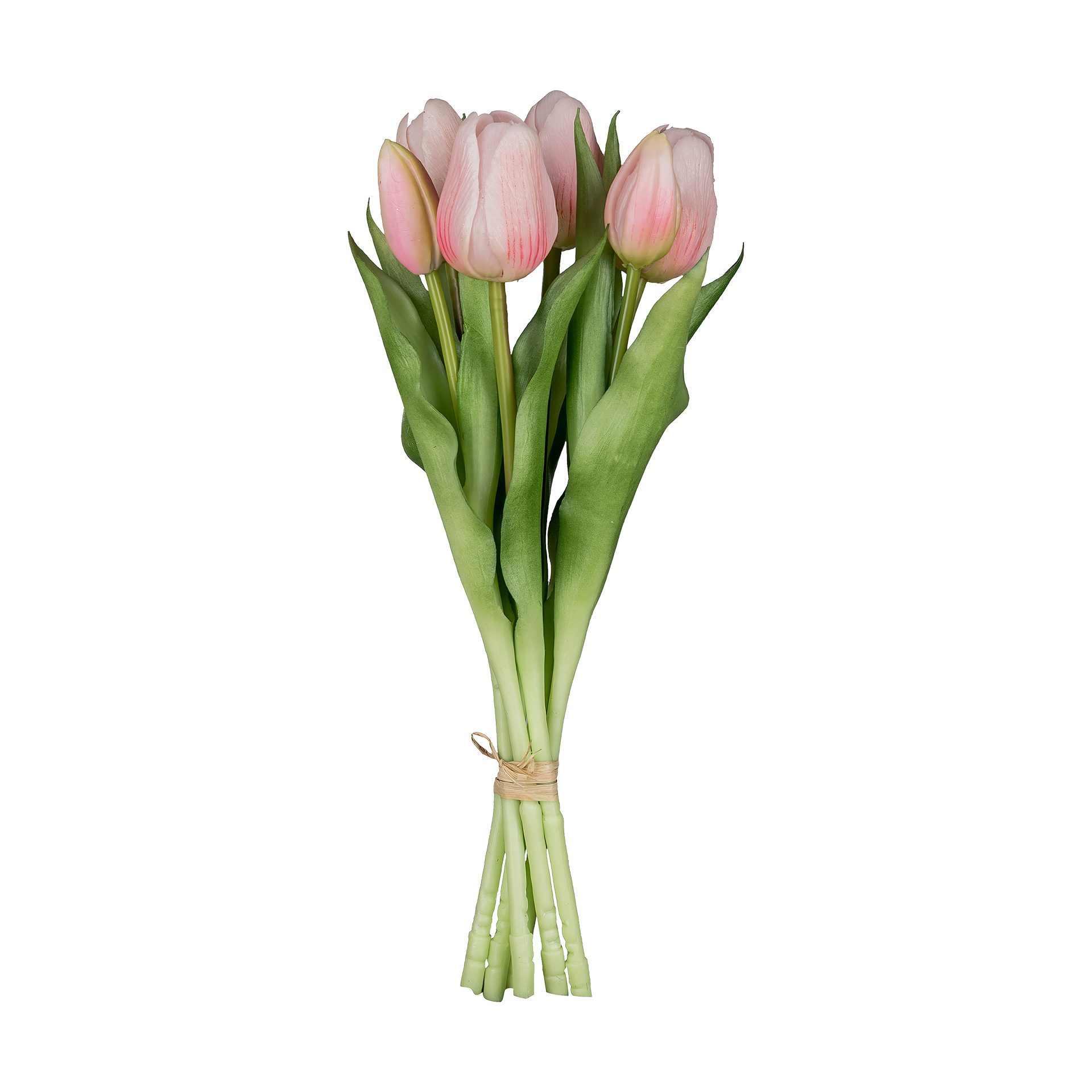 Kunstblume Tulpen Hellrosa-Grün Kunstblume Tulpen Hellrosa-Grün