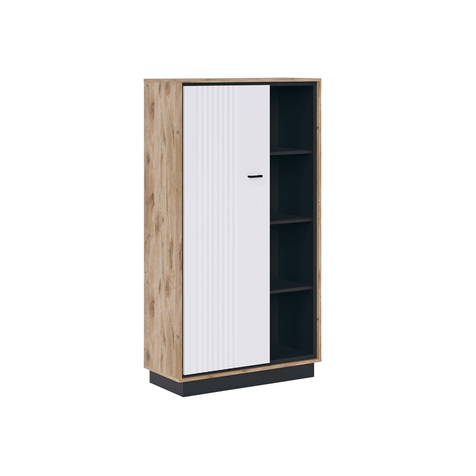 Novofurn Highboard Windor Eichefarben 85.4*158.5*37