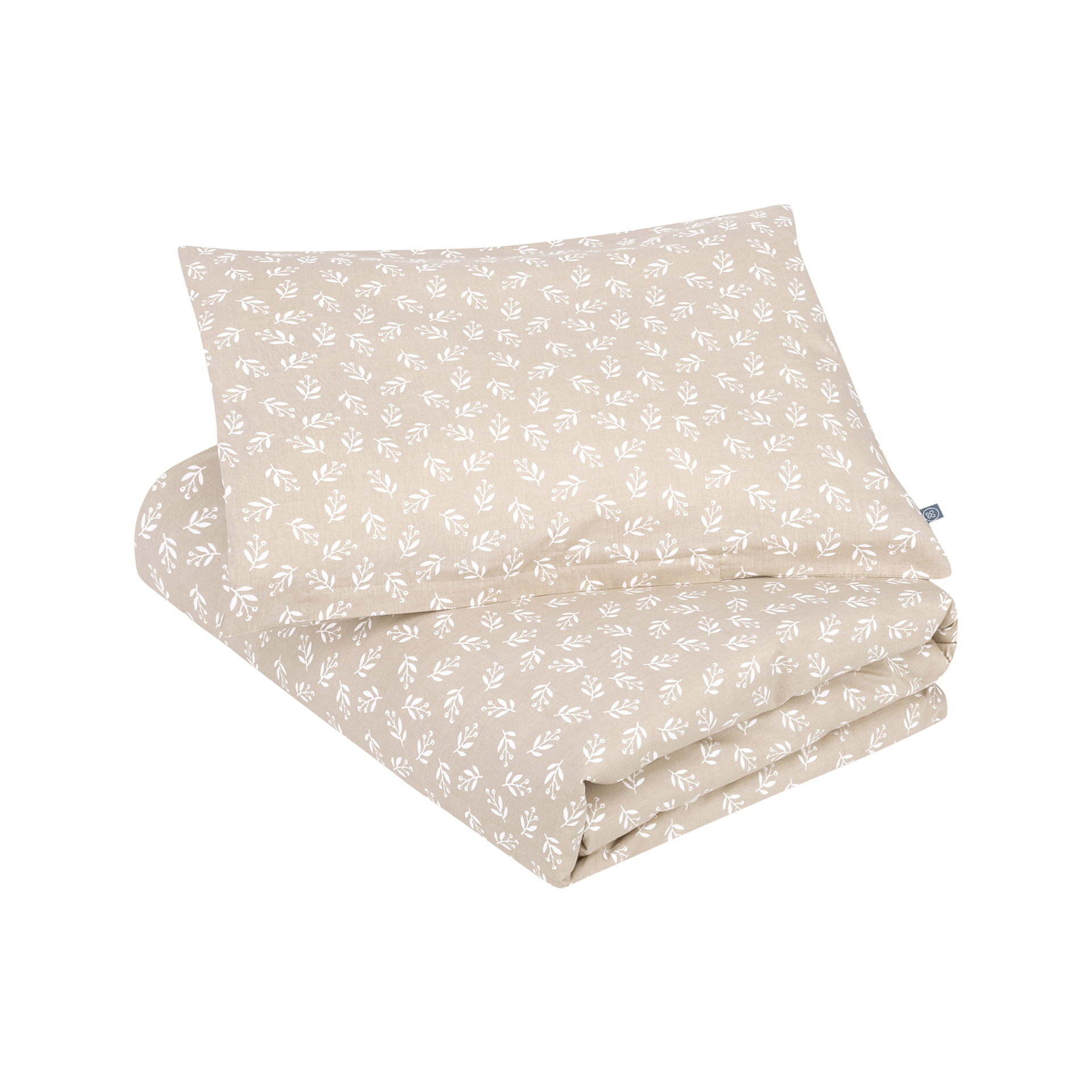 Bettwäsche Floral 2-teilig Sand
