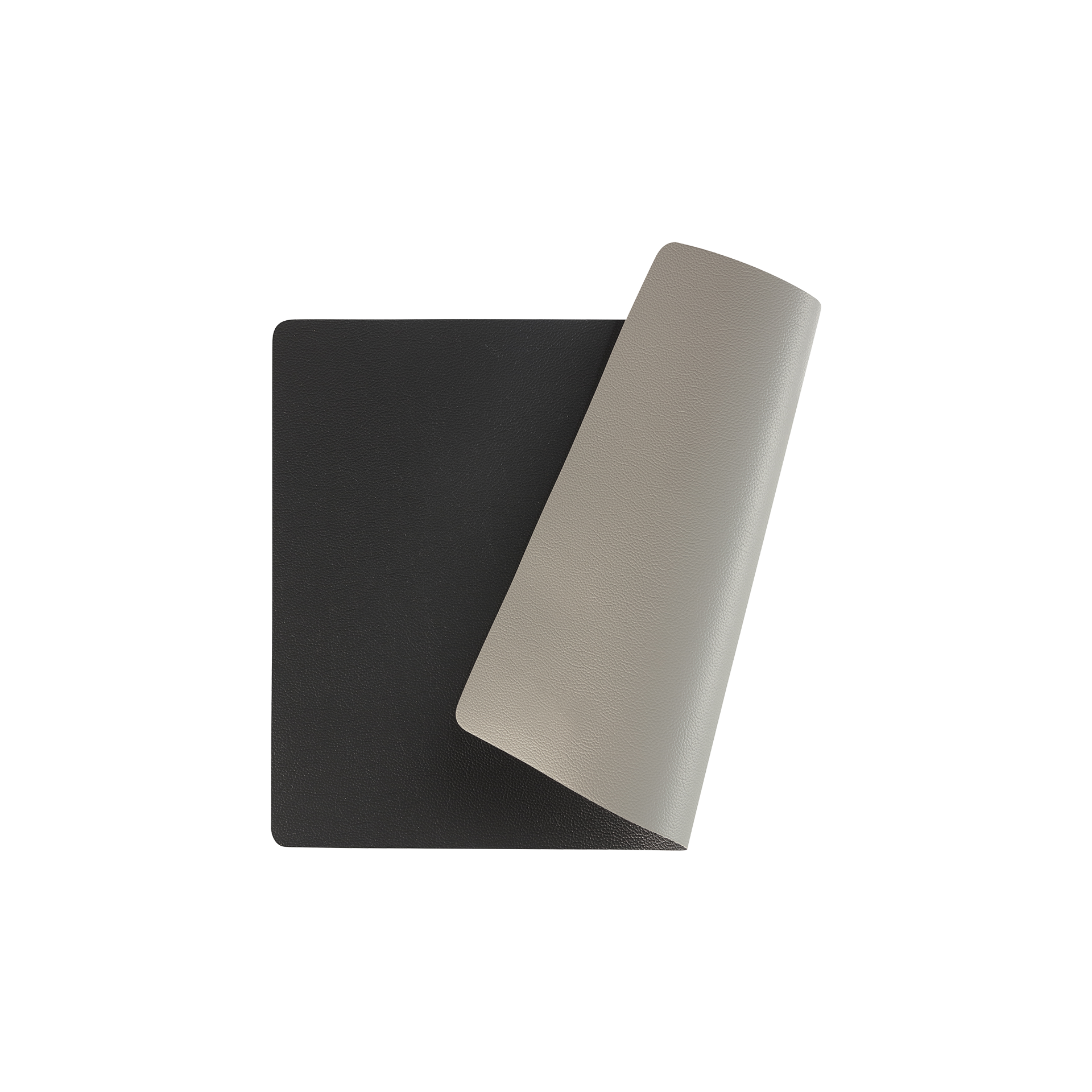 Tischset Loreto Silber, Schwarz
