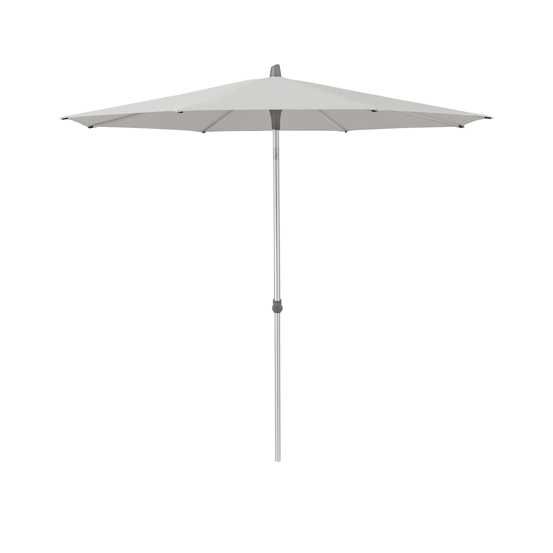 Glatz Sonnenschirm Alu Smart Grau rund 250
