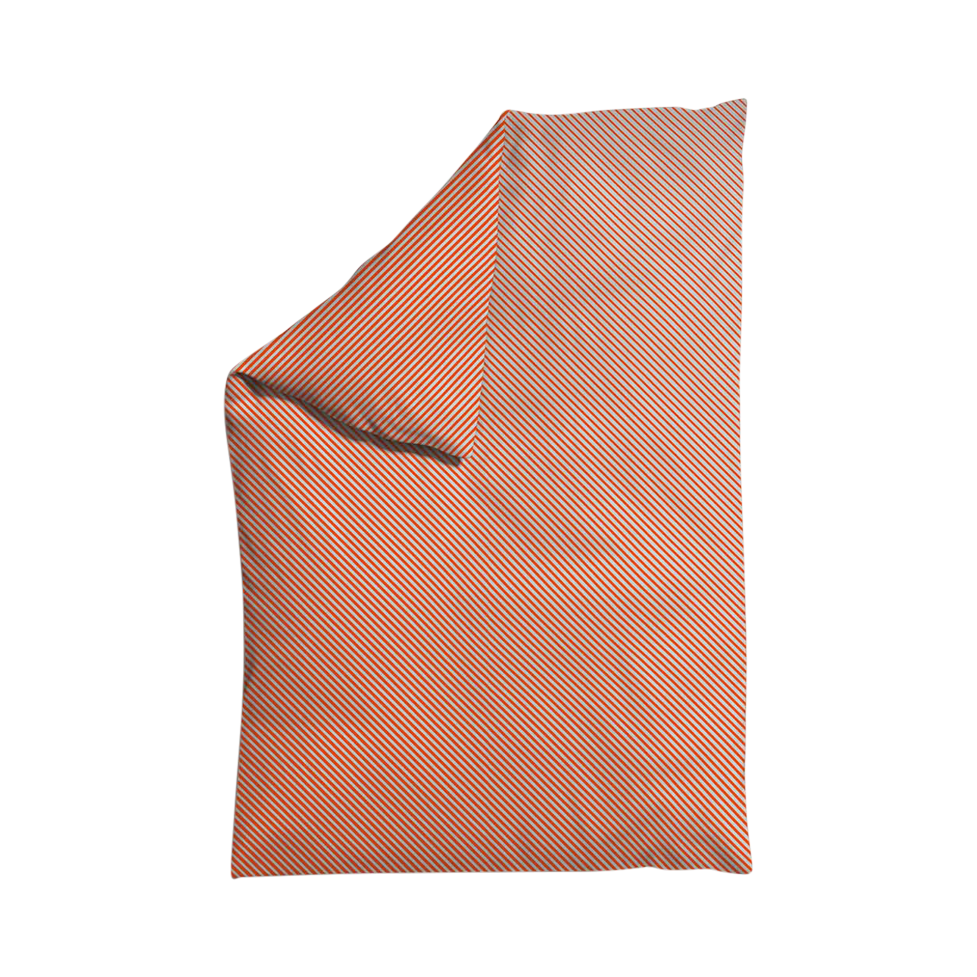 Satin Bettwäsche Woven Fade Gray Light Red Mid 135x200cm