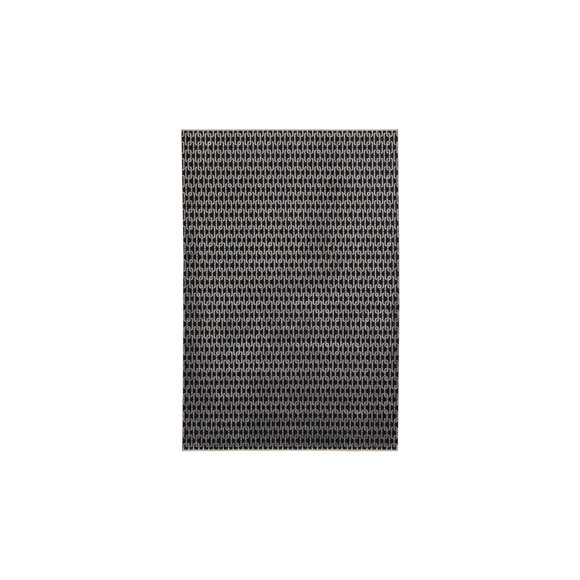 JOOP! Teppich Chains 140x200cm Silber