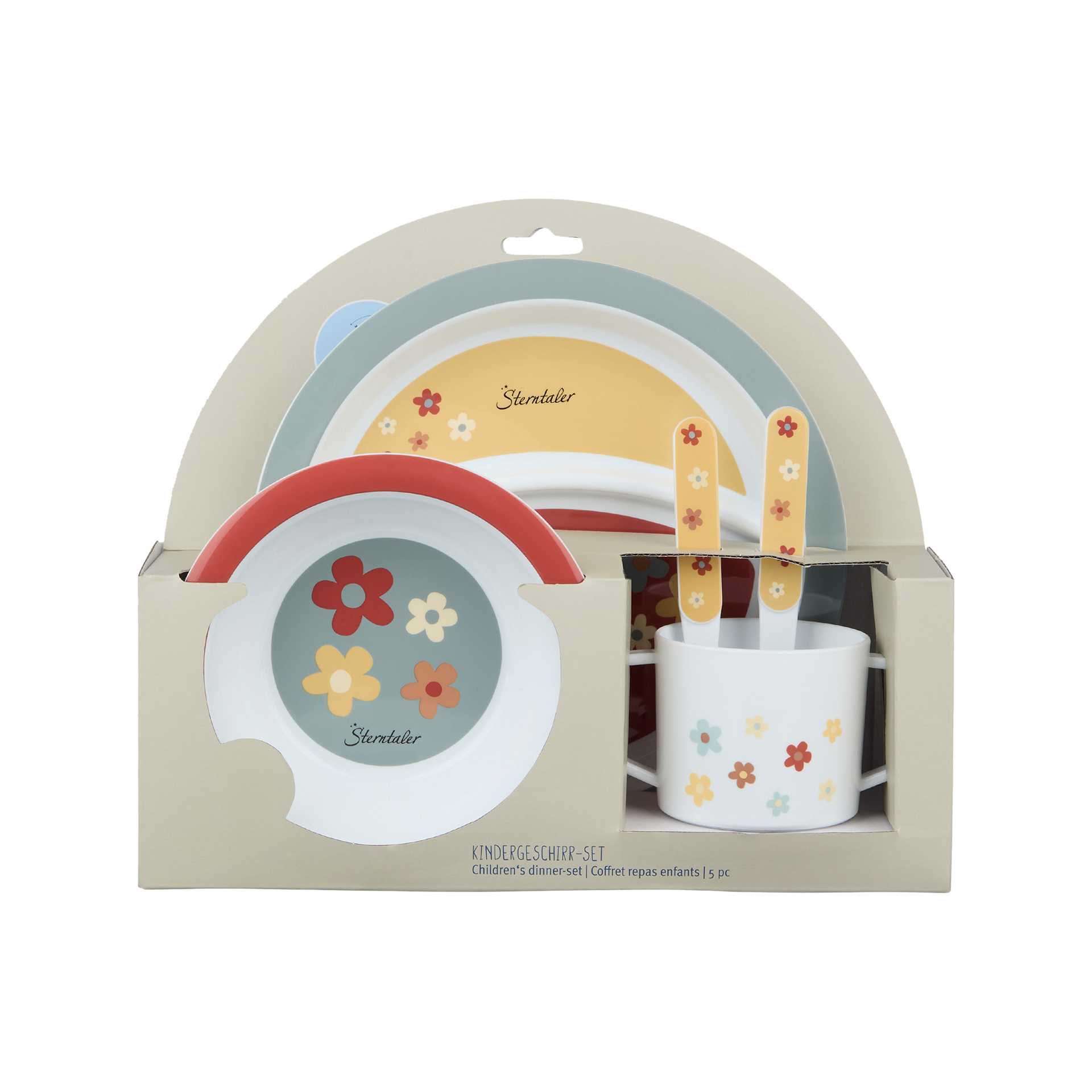 Kindergeschirr Sunny mattrot Kindergeschirr Sunny mattrot