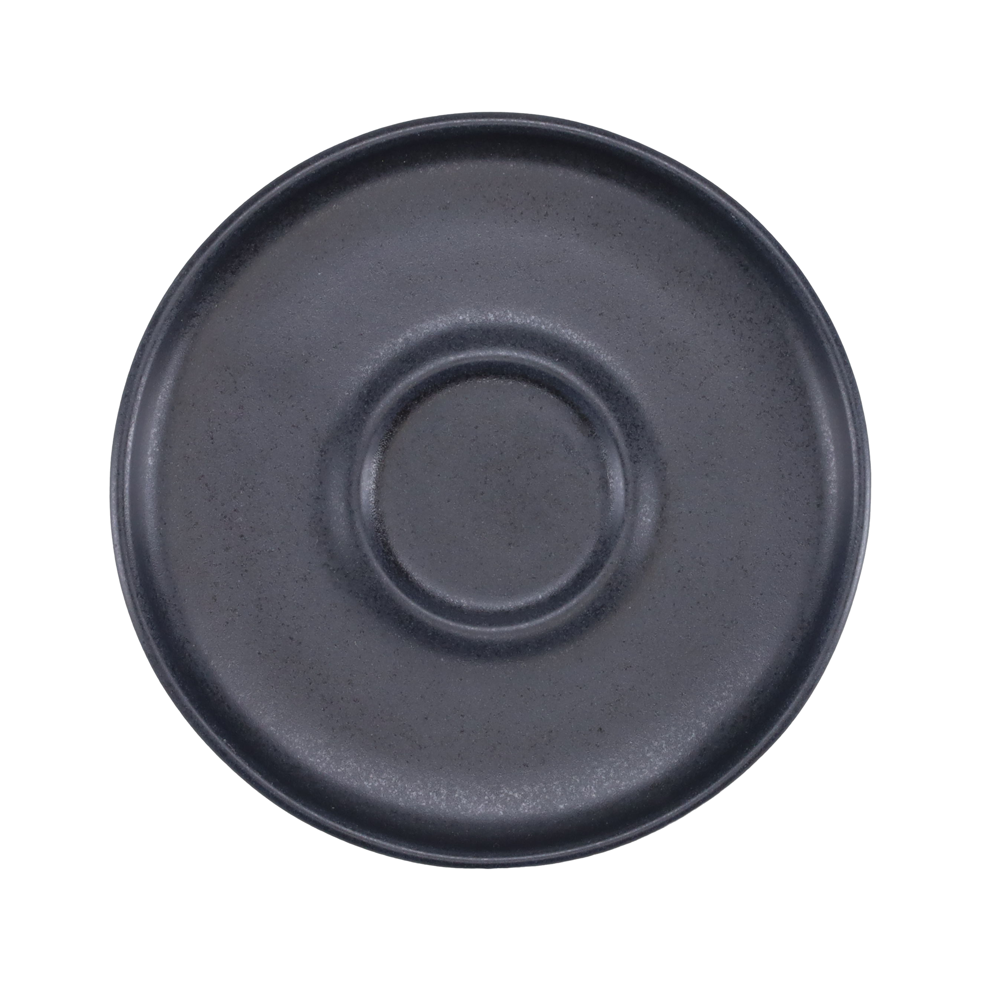 Espressountertasse Uno Schwarz Espressountertasse Uno Schwarz