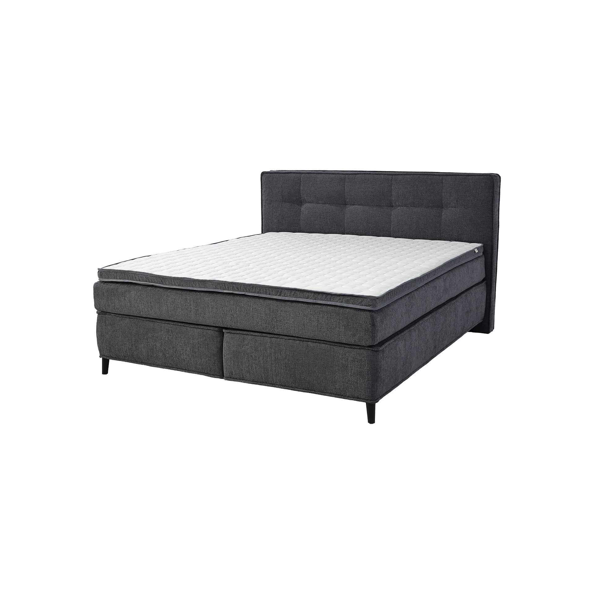 Paul Phillip Boxspringbett Carol Anthrazit 180x200 cm Matratze 2 H4 - extra fest, ab ca. 110 kg Matratze 1 H3 - fest, ab ca. 80 kg Paul Phillip Boxspringbett Carol Anthrazit 180x200 cm Matratze 2 H4 - extra fest, ab ca. 110 kg Matratze 1 H3 - fest, ab ca. 80 kg