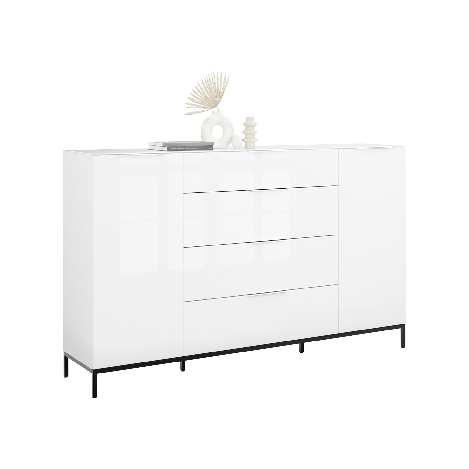 Kommode Stan Weiß 180*98.7*40 Kommode Stan Weiß 180*98.7*40