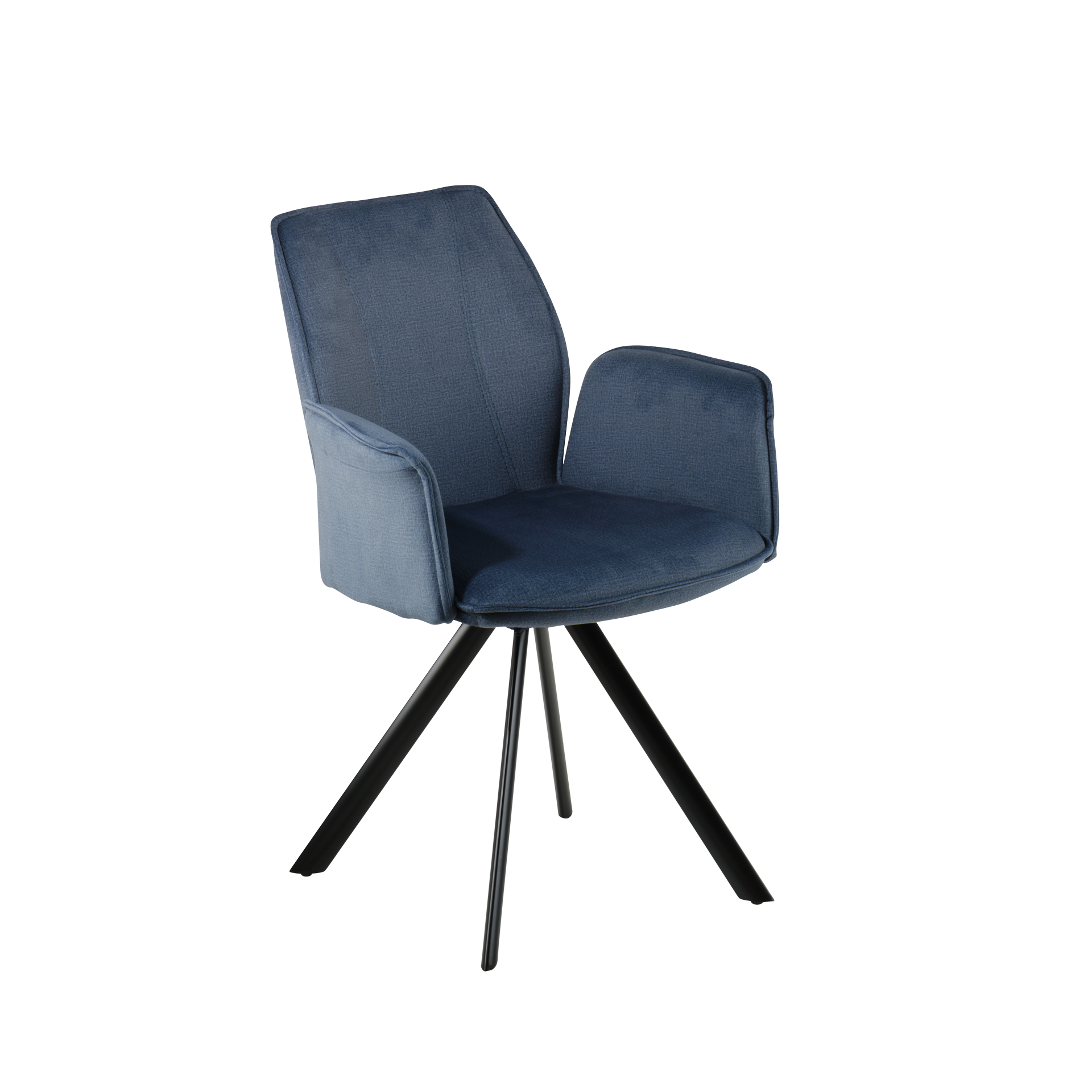 Armlehnstuhl Burja Blau Armlehnstuhl Burja Blau