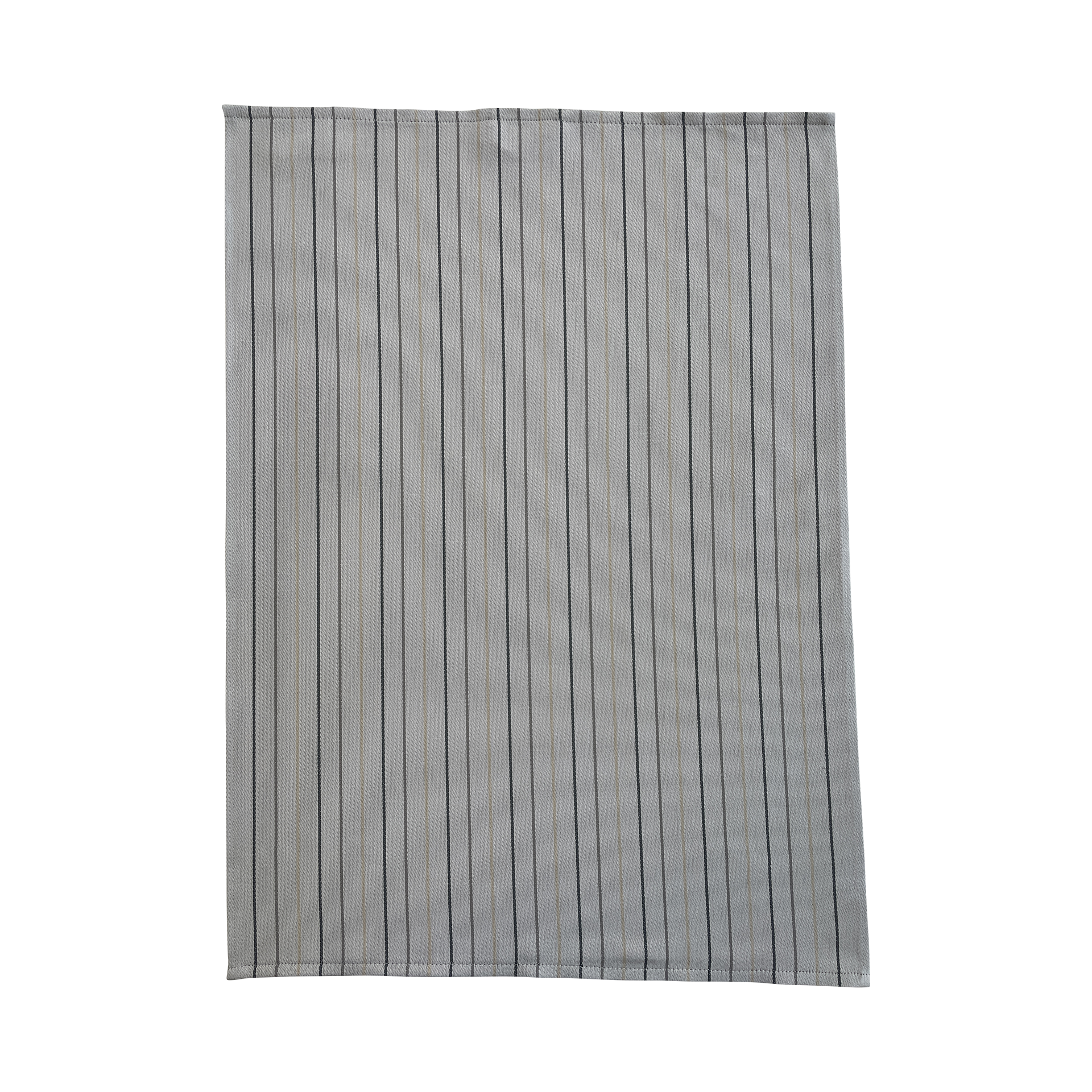 Geschirrhandtuch Nadelstreifen Chrom 50x70