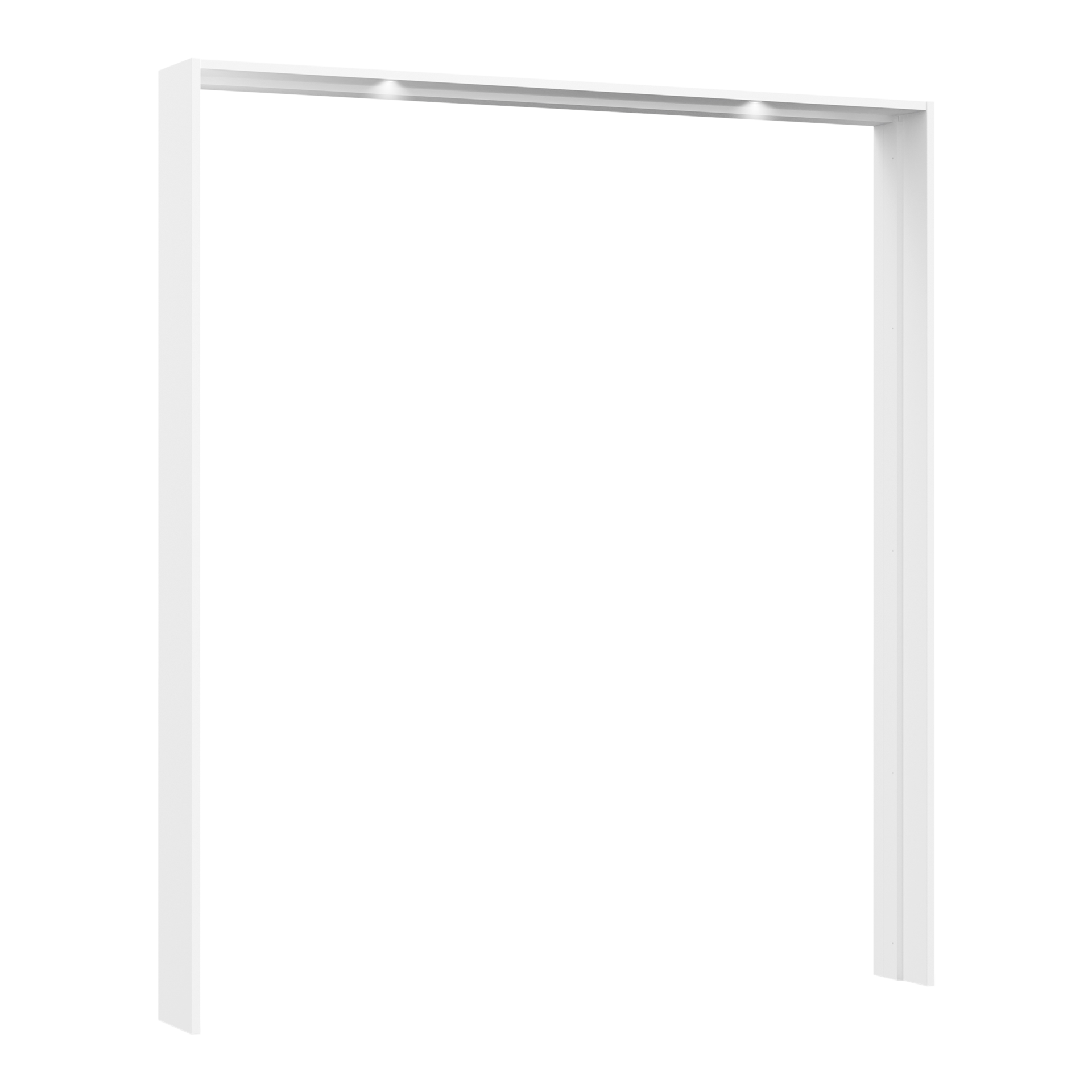 Schwebetürenschrank Elsa Weiß 62*189*214 Schwebetürenschrank Elsa Weiß 62*189*214