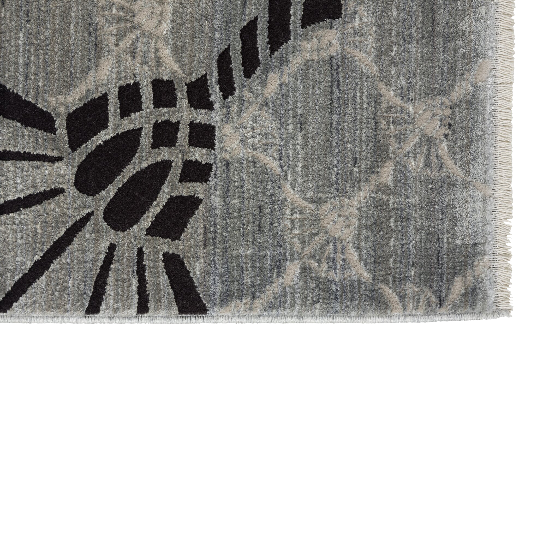 JOOP! Teppich Cornflower double 140x200cm Silber JOOP! Teppich Cornflower double 140x200cm Silber