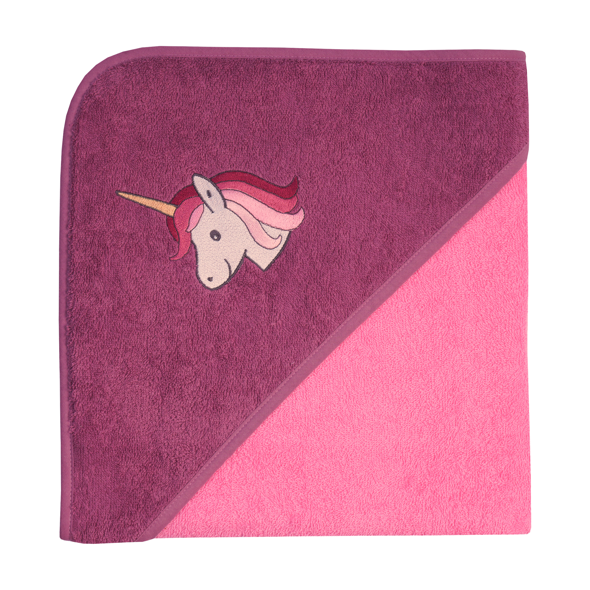 Badetuch Einhorn mauve mauve