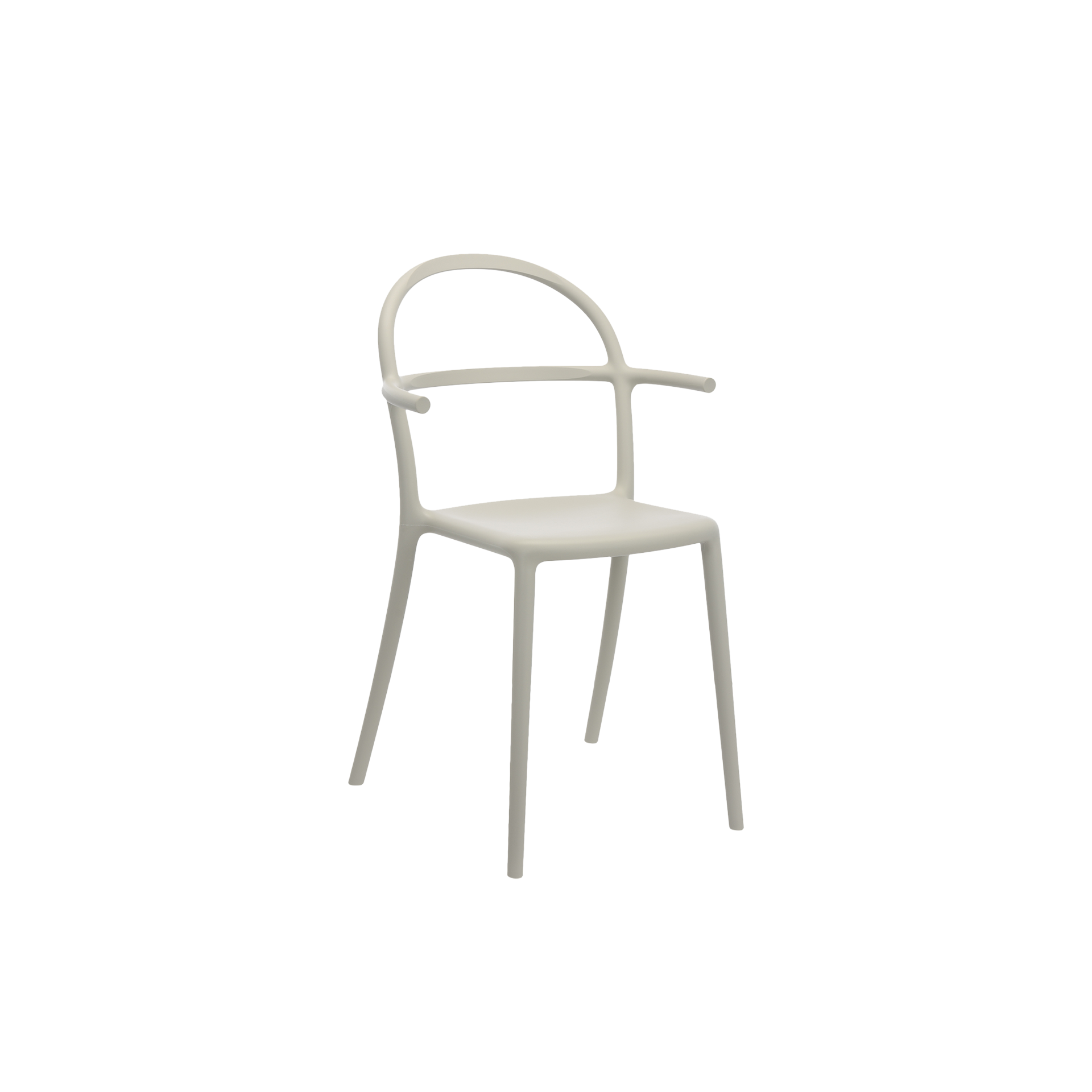 Kartell® Armlehnstuhl Generic C Grau Kartell® Armlehnstuhl Generic C Grau